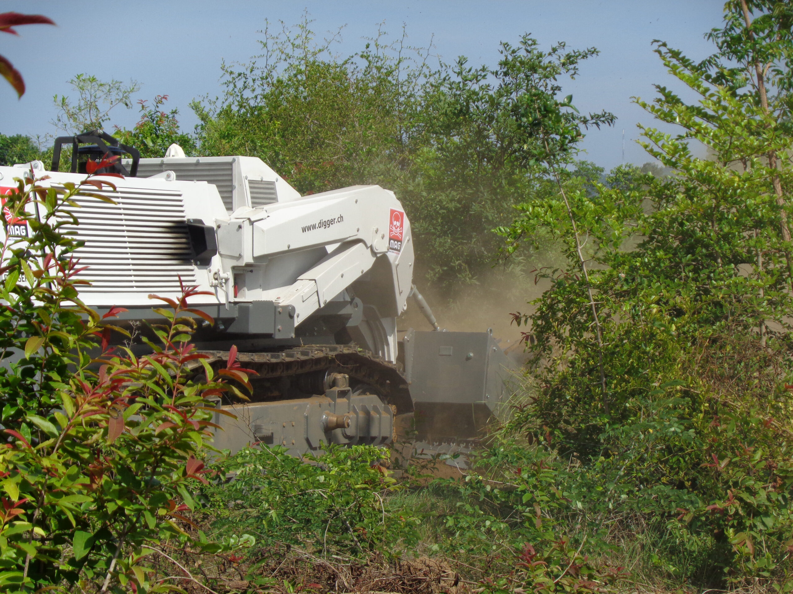 « On ne peut pas parler de reconstruction de l’Ukraine sans parler de déminage »