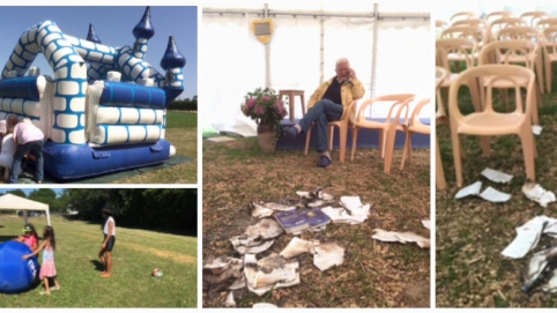 L’Eglise évangélique de Lonay se remet plutôt bien de ses bibles incendiées !