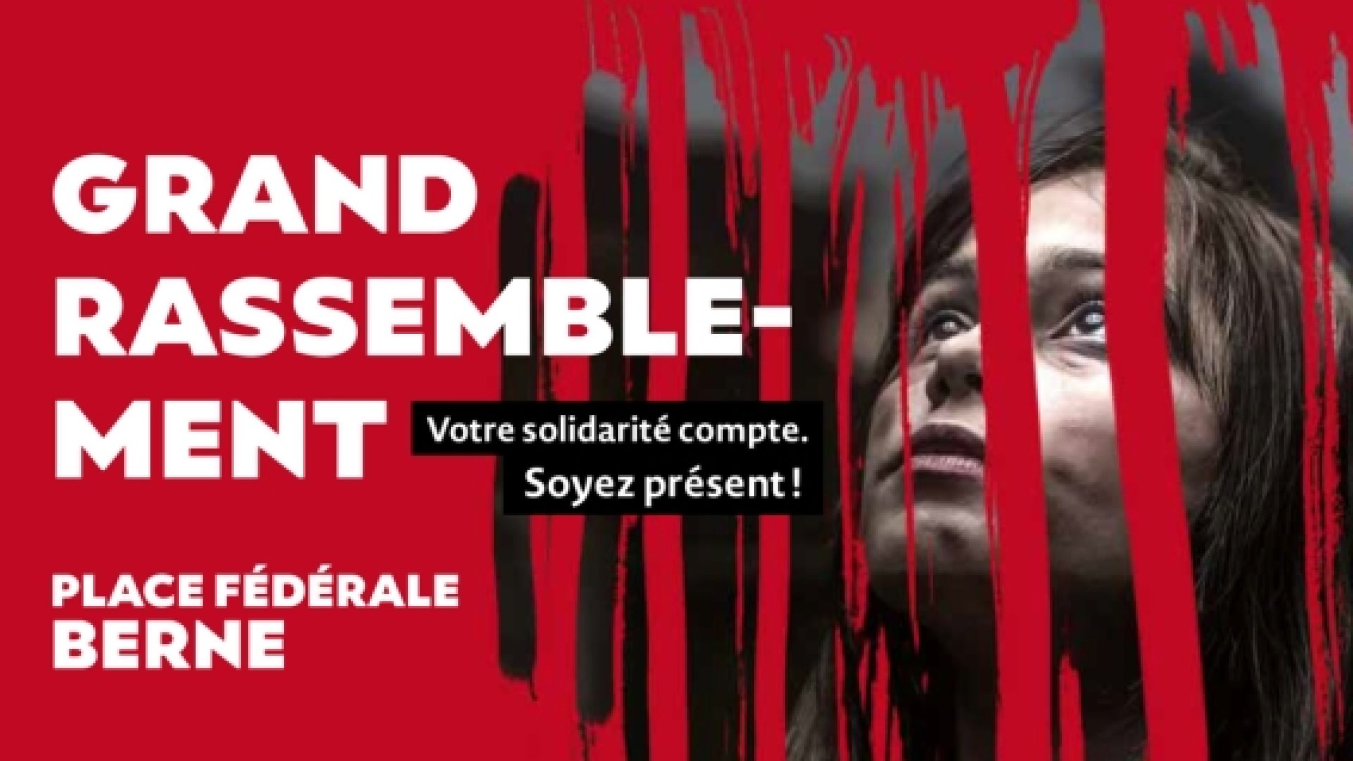 Persécution : appel à manifester le 31 août sur la Place fédérale