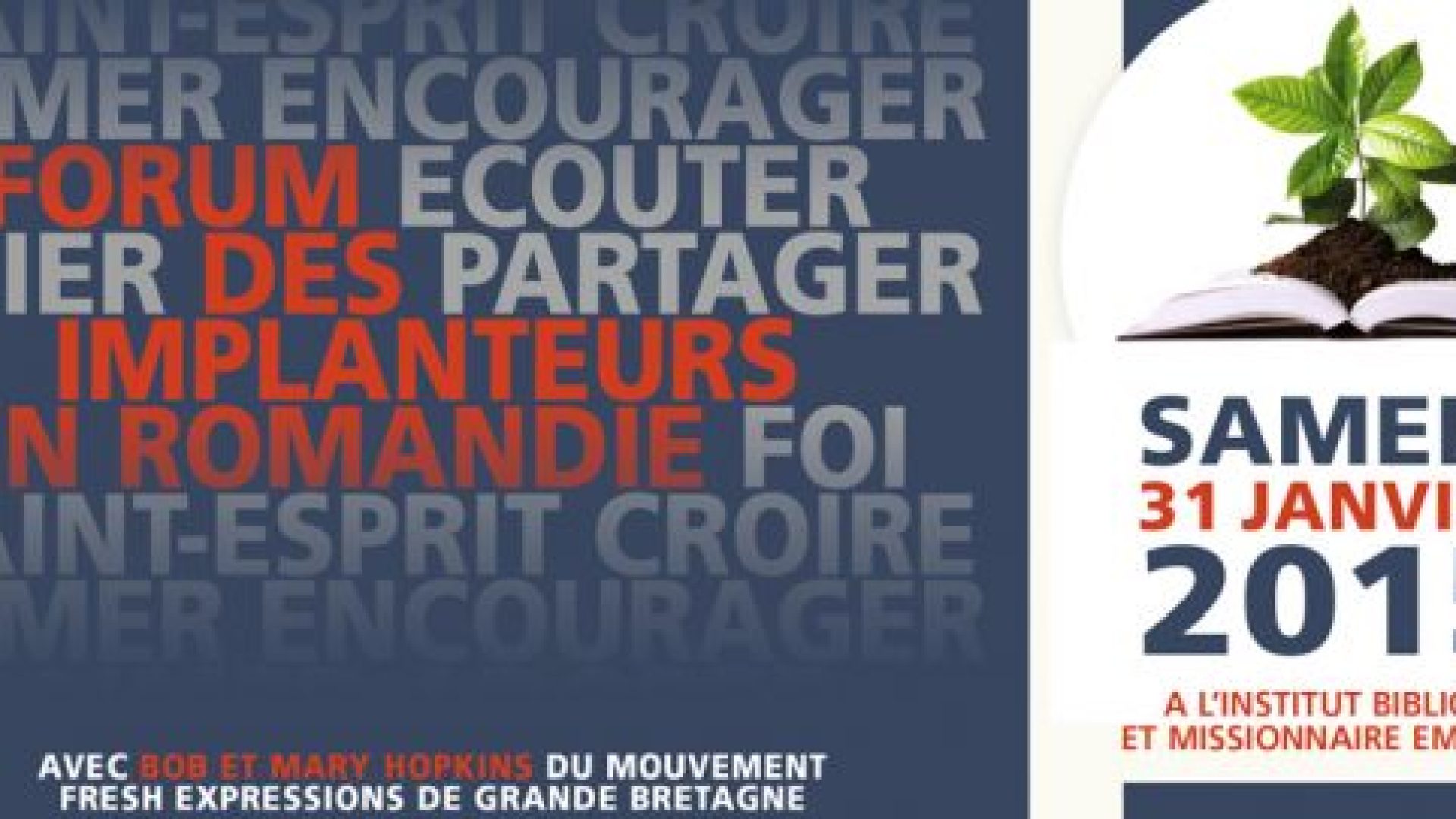 Forum des implanteurs romands : le 31 janvier à Emmaüs