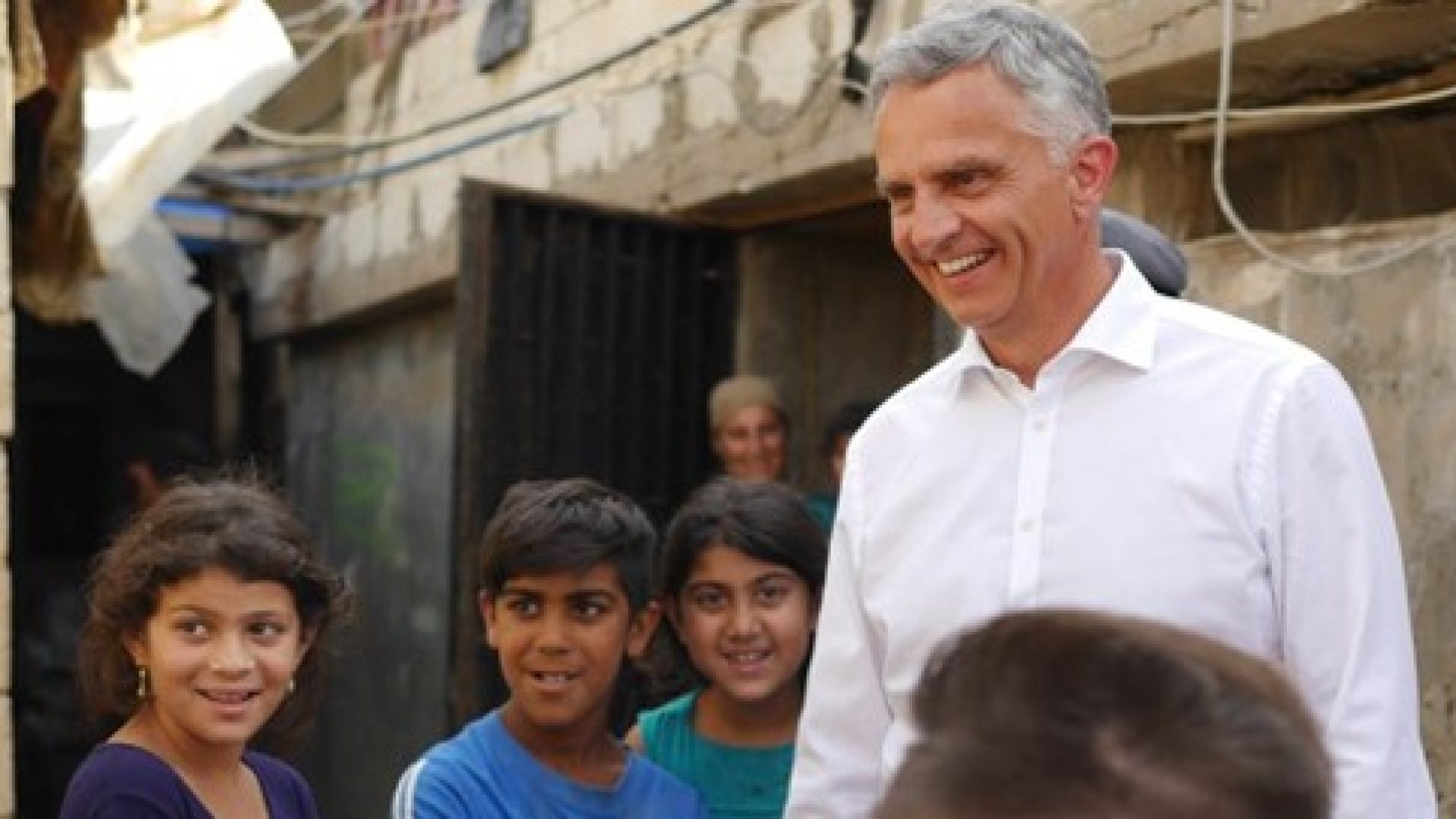 Liban : le ministre des affaires étrangères Didier Burkhalter visite Tahaddi