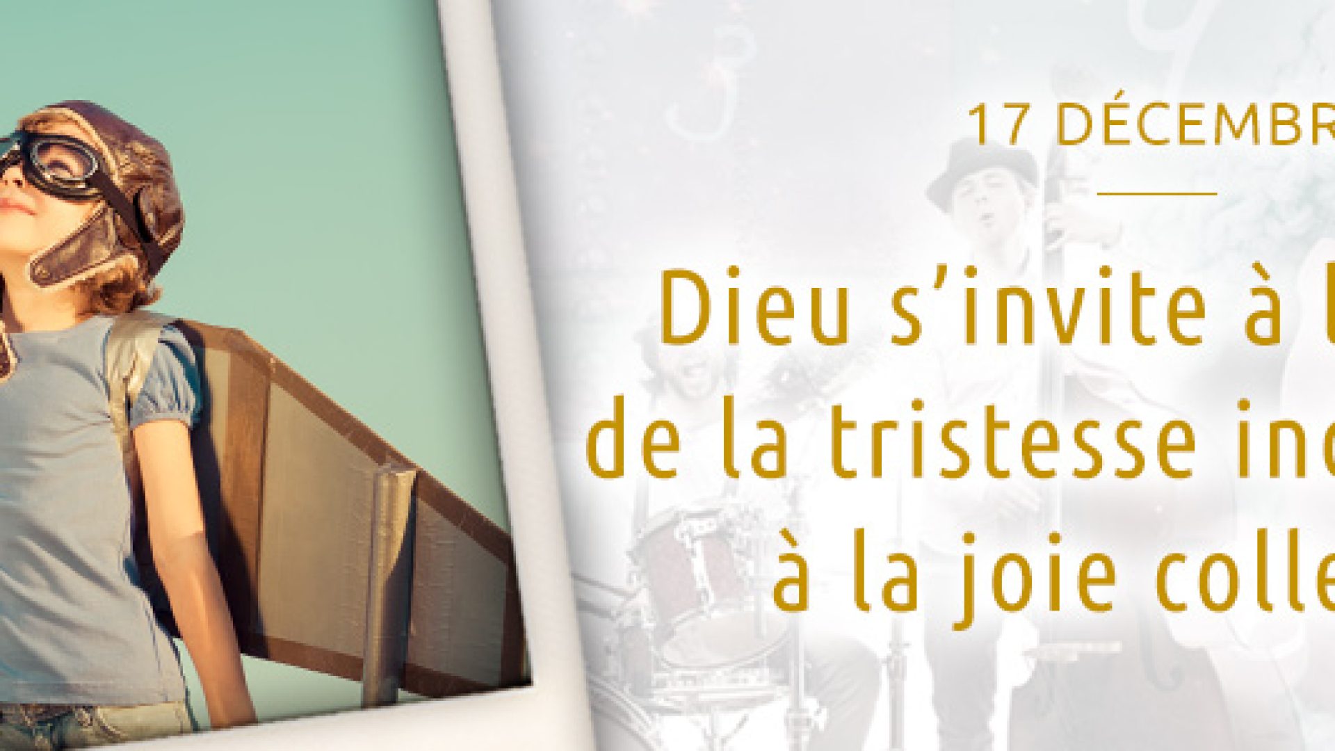 Dieu s’invite à la fête : de la tristesse individuelle à la joie collective