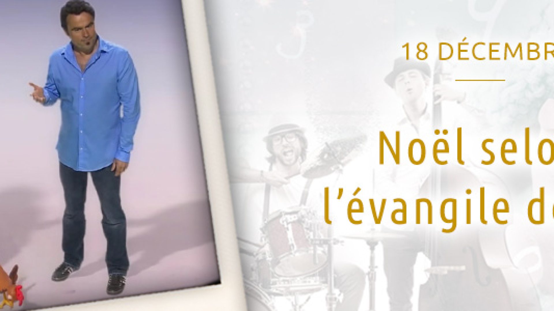 Noël selon l’évangile de Luc avec Lucienne Olgiati et Frédéric Lugon