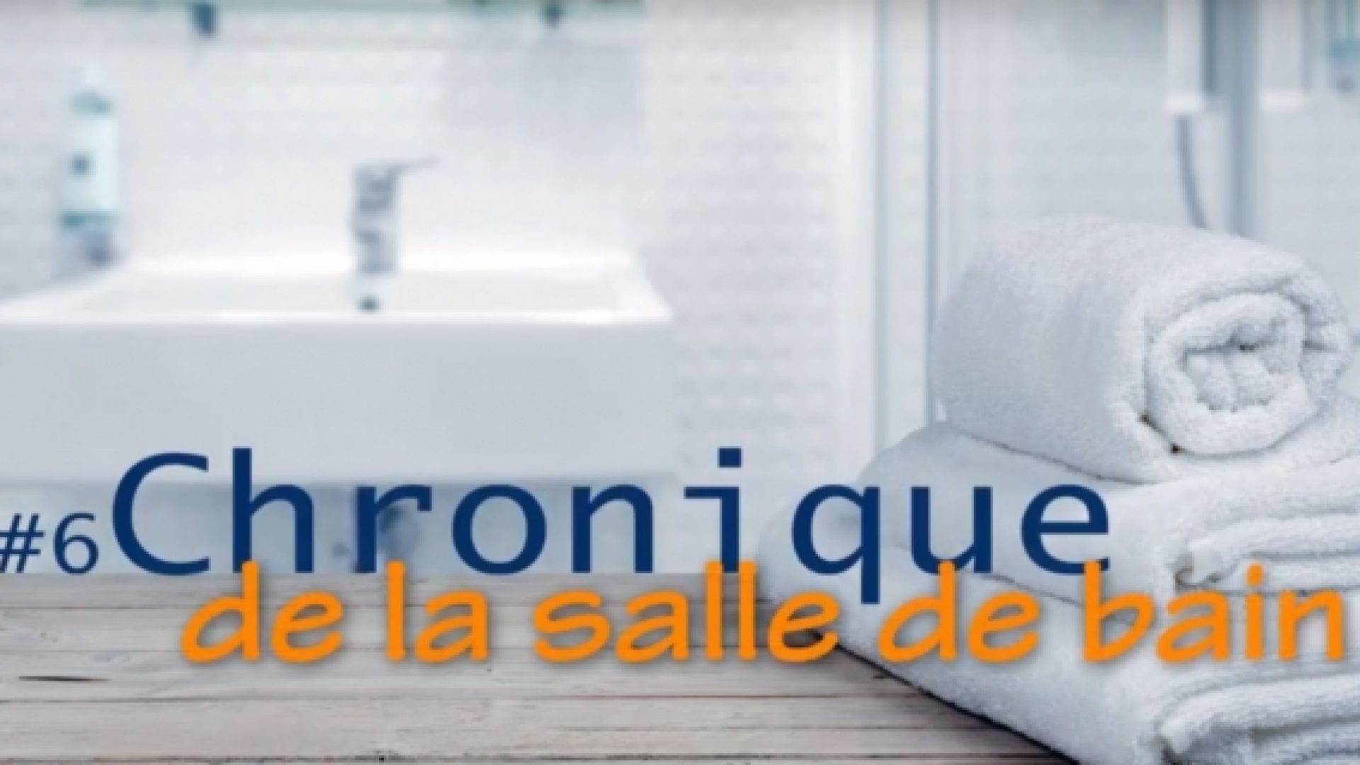 «Chronique de la salle de bain #6» : «Histoire d'un homme à qui Dieu demande de pousser son rocher.» (Marie Ray)