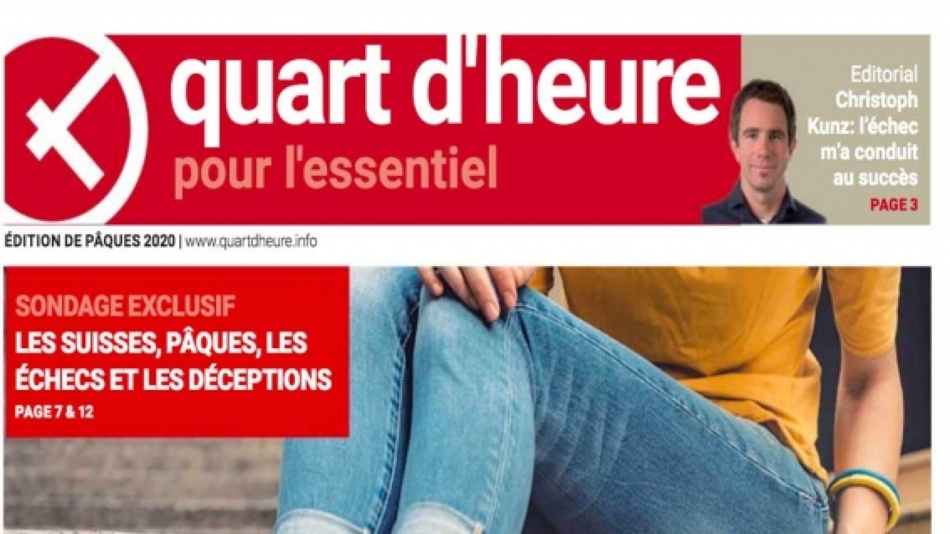 Une nouvelle édition du «Quart d’heure pour l’essentiel» sort pour Pâques 2020