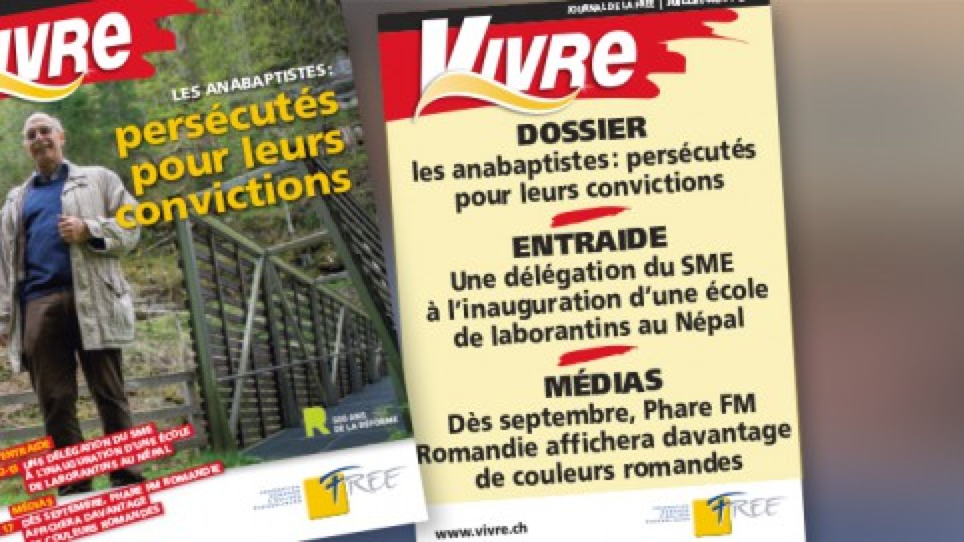 Le numéro de juillet-août du journal Vivre est sorti.