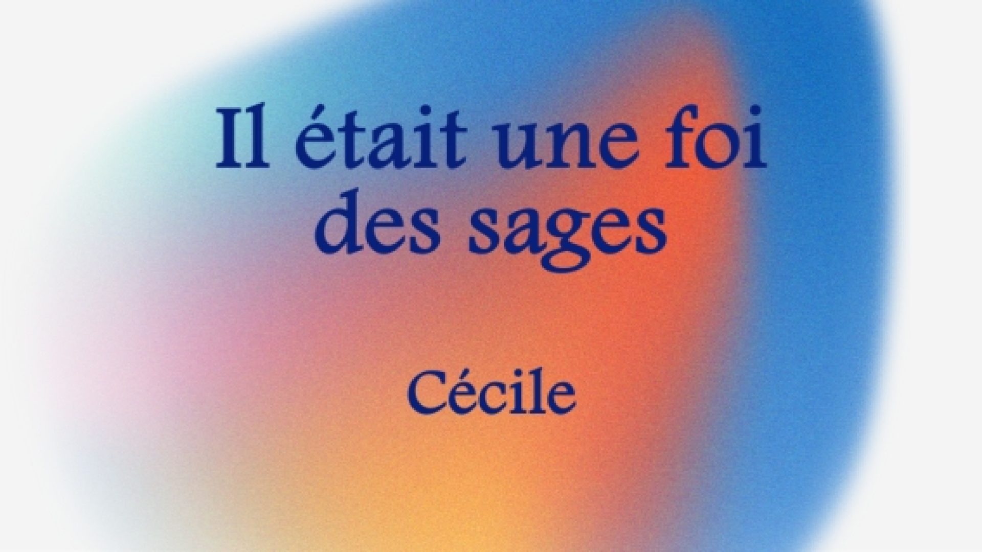 Il était une foi des sages [5]