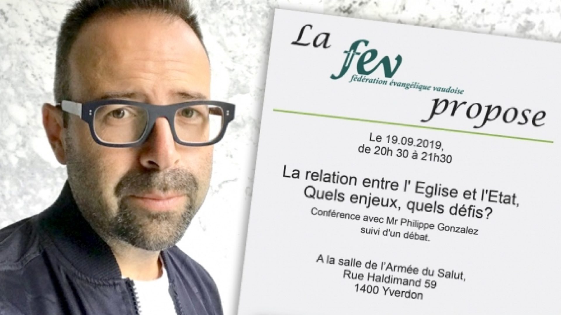 Vaud: jeudi 19 septembre une conférence sur la reconnaissance d’intérêt public des communautés religieuses avec Philippe Gonzalez