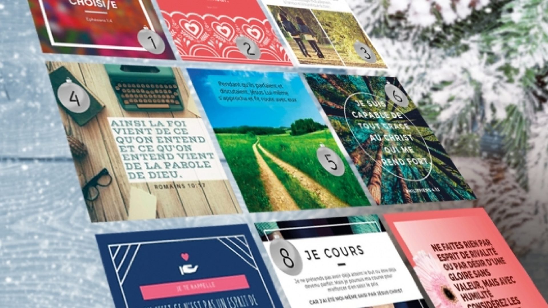 Un calendrier de Noël clé en main pour les familles et les Eglises