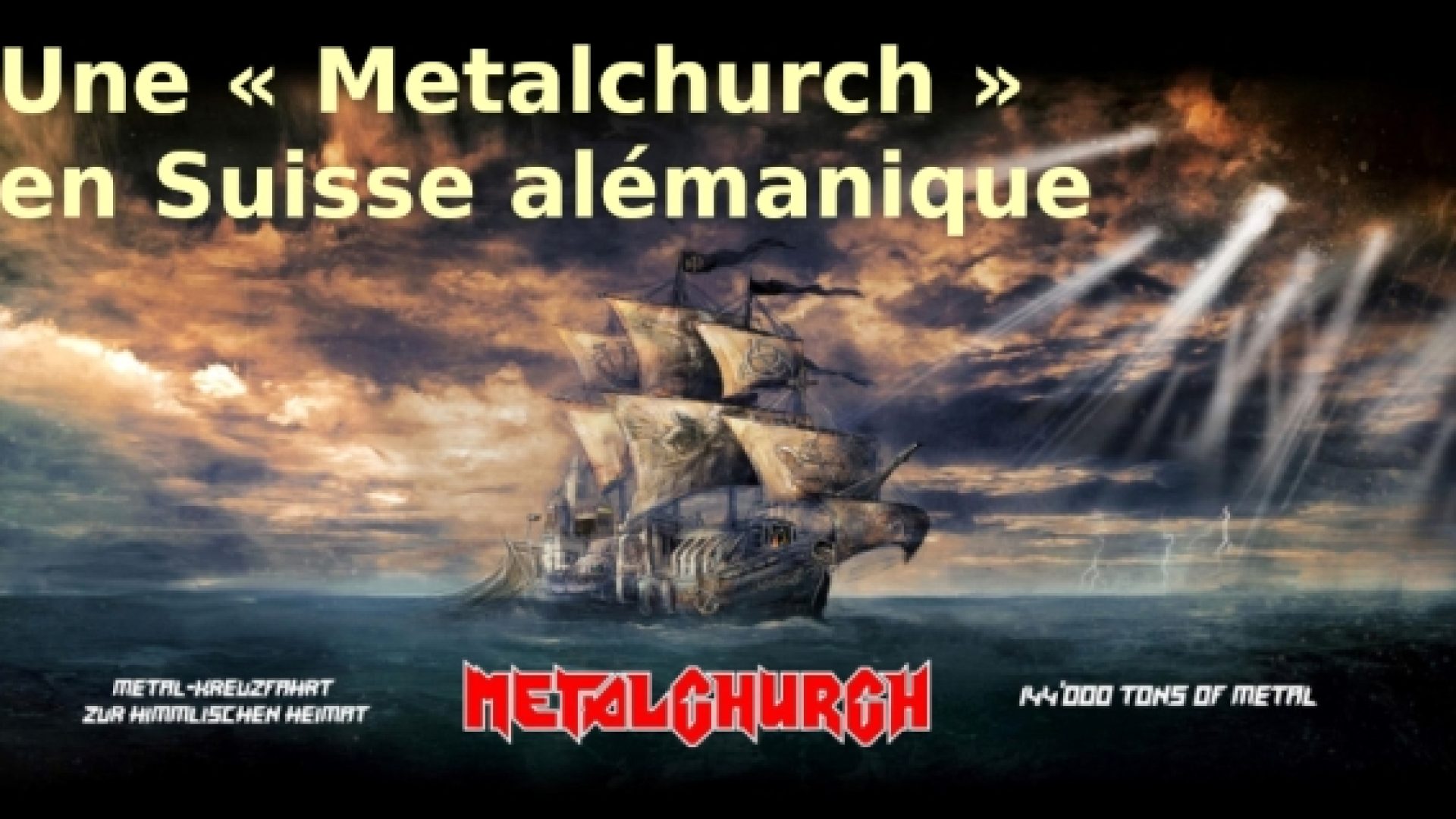 Une Metalchurch fait des adeptes en Suisse alémanique