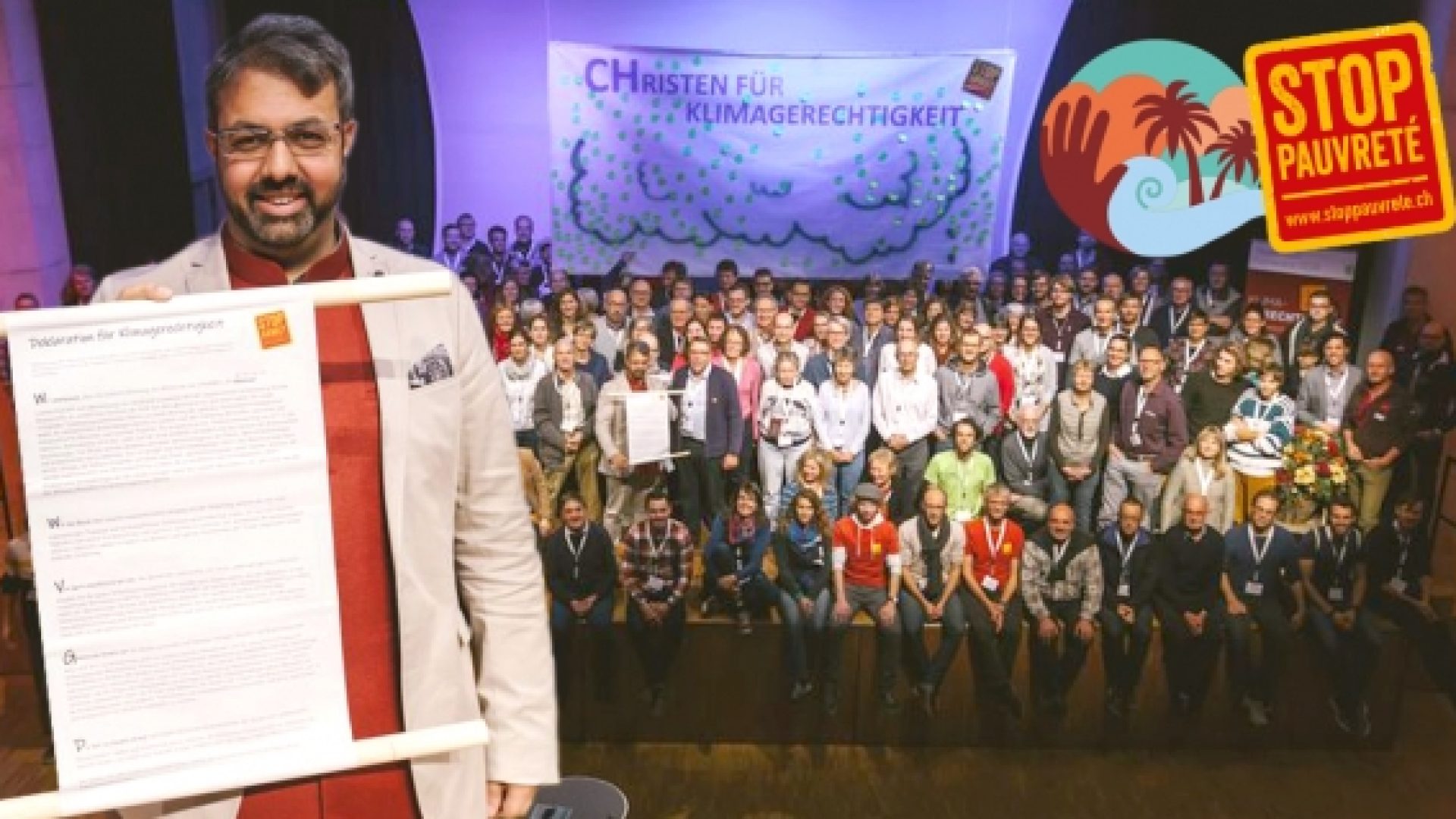 Conférence StopPauvreté 2018 (Stoparmut) : une «Déclaration pour la justice climatique» (à lire ici)