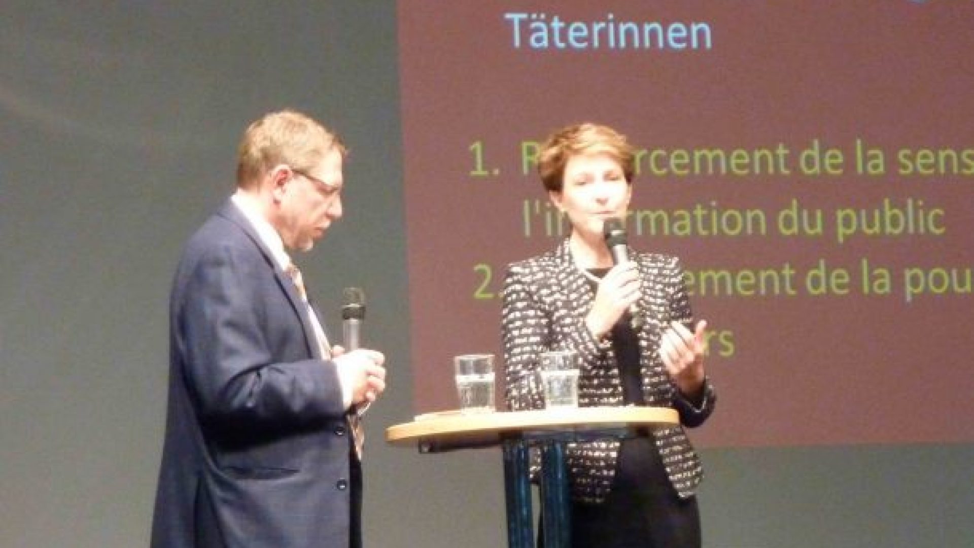 Simonetta Sommaruga : « Dans la lutte contre la traite des êtres humains, nous avons besoin de la politique, de la société civile et des Eglises ! »