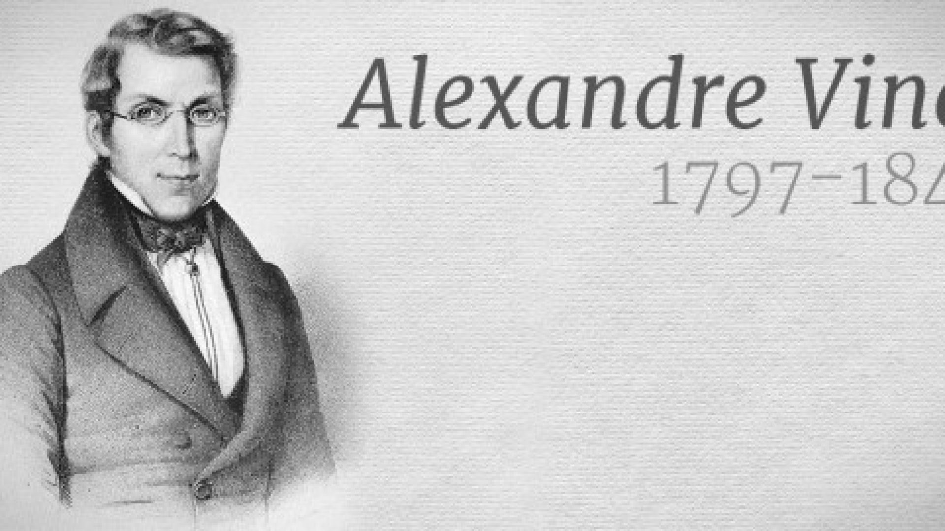 Alexandre Vinet (1797-1847), un Vaudois chantre de la laïcité