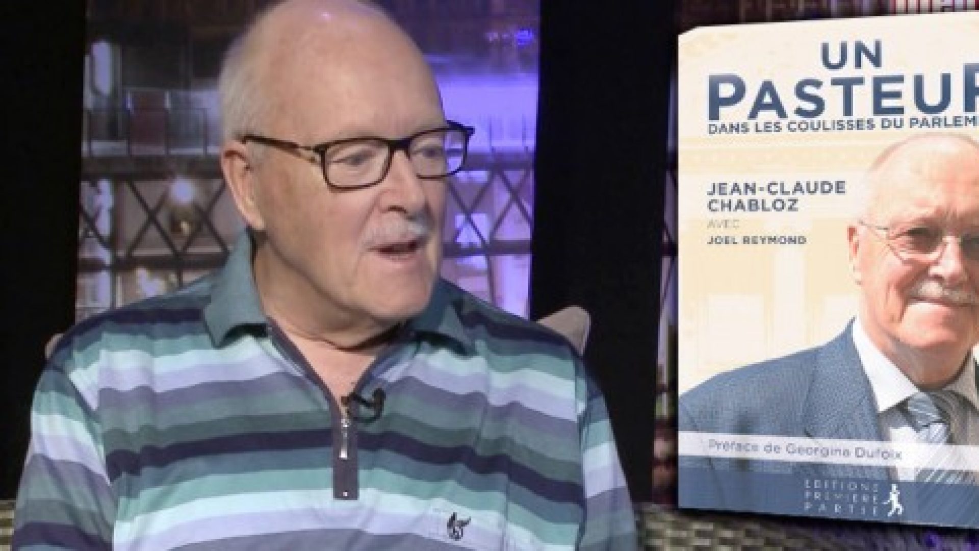 Jean-Claude Chabloz avec son nouveau livre à Ciel ! Mon info