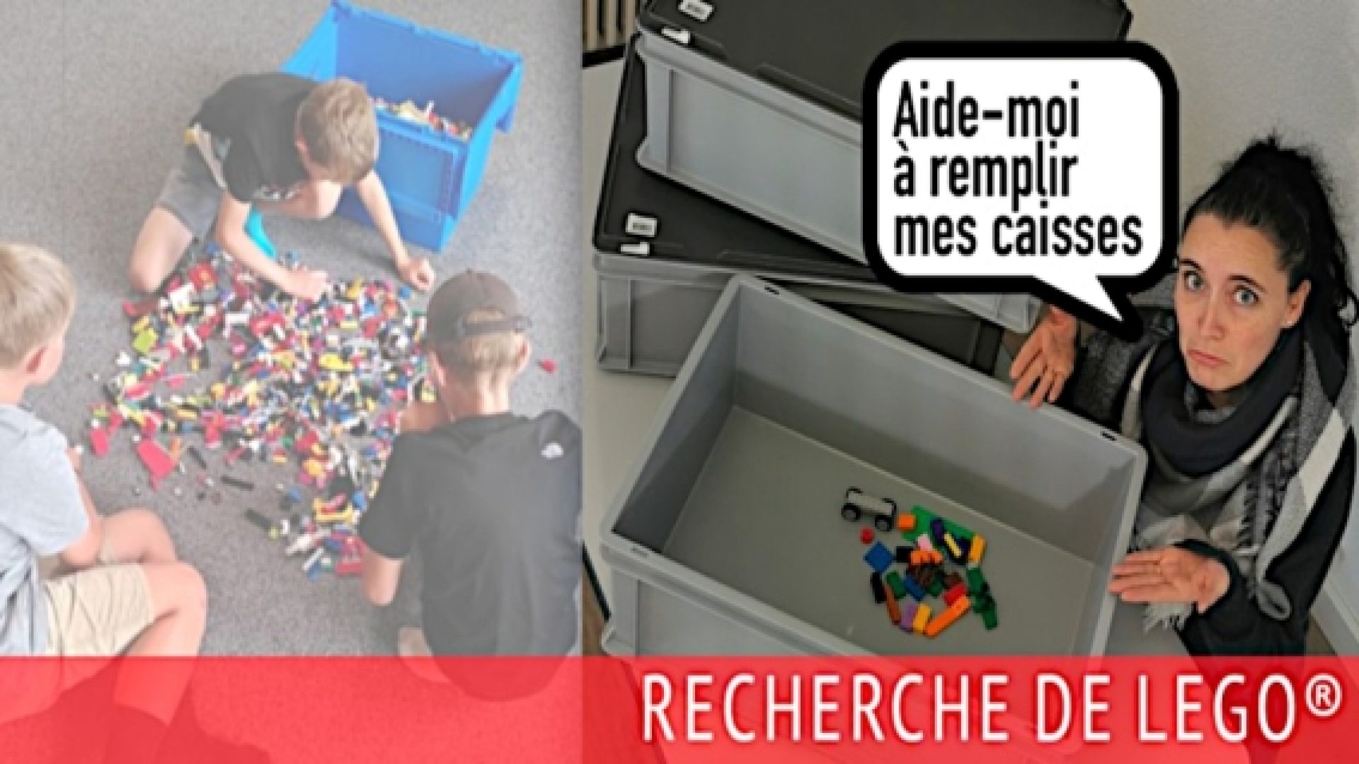 La Ligue cherche des pièces de Lego
