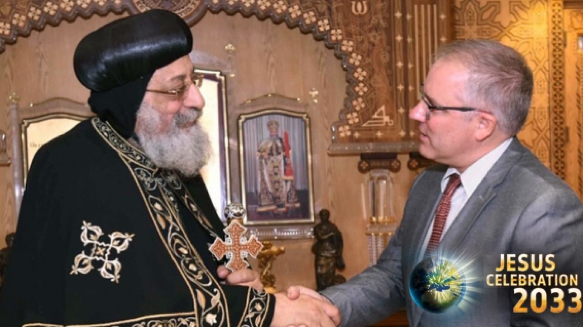 «Jesus Celebration 2033» : Olivier Fleury rencontre le pape des coptes et se projette dans une «Décennie de la résurrection»