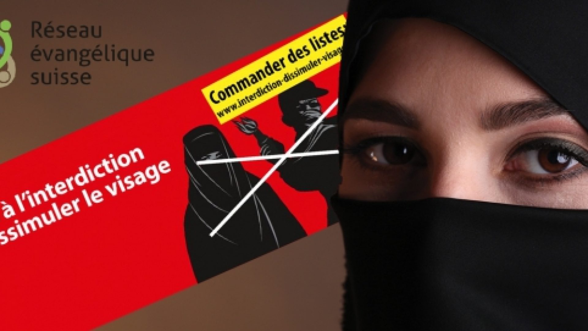 Le Réseau évangélique juge « acceptable » l’interdiction de dissimuler son visage
