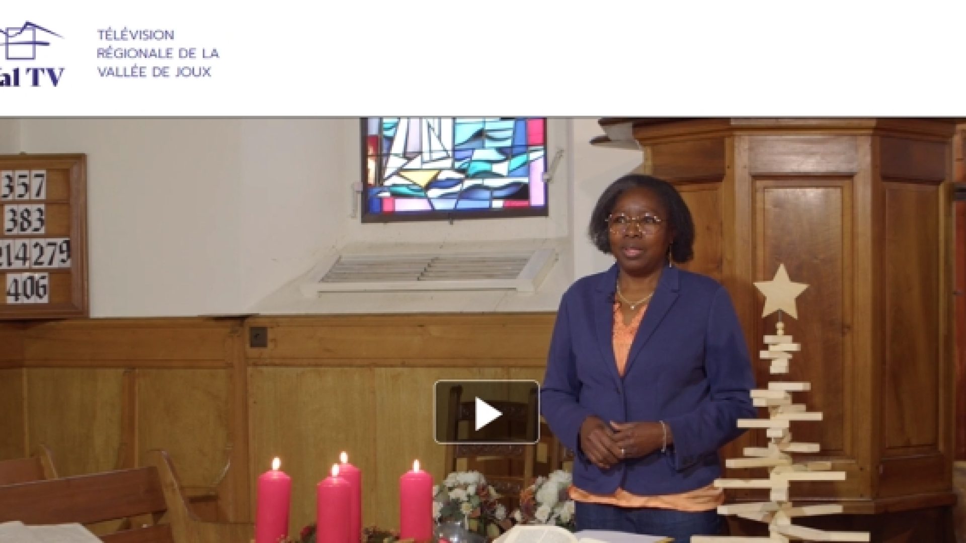 Vallée de Joux : Des célébrations proposées sur Val TV par les Eglises
