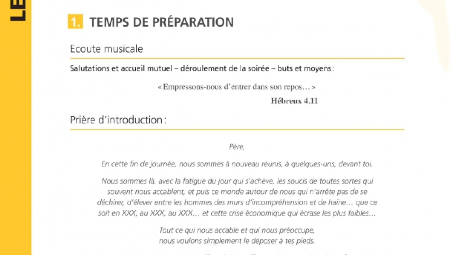 « Venez à moi ! »