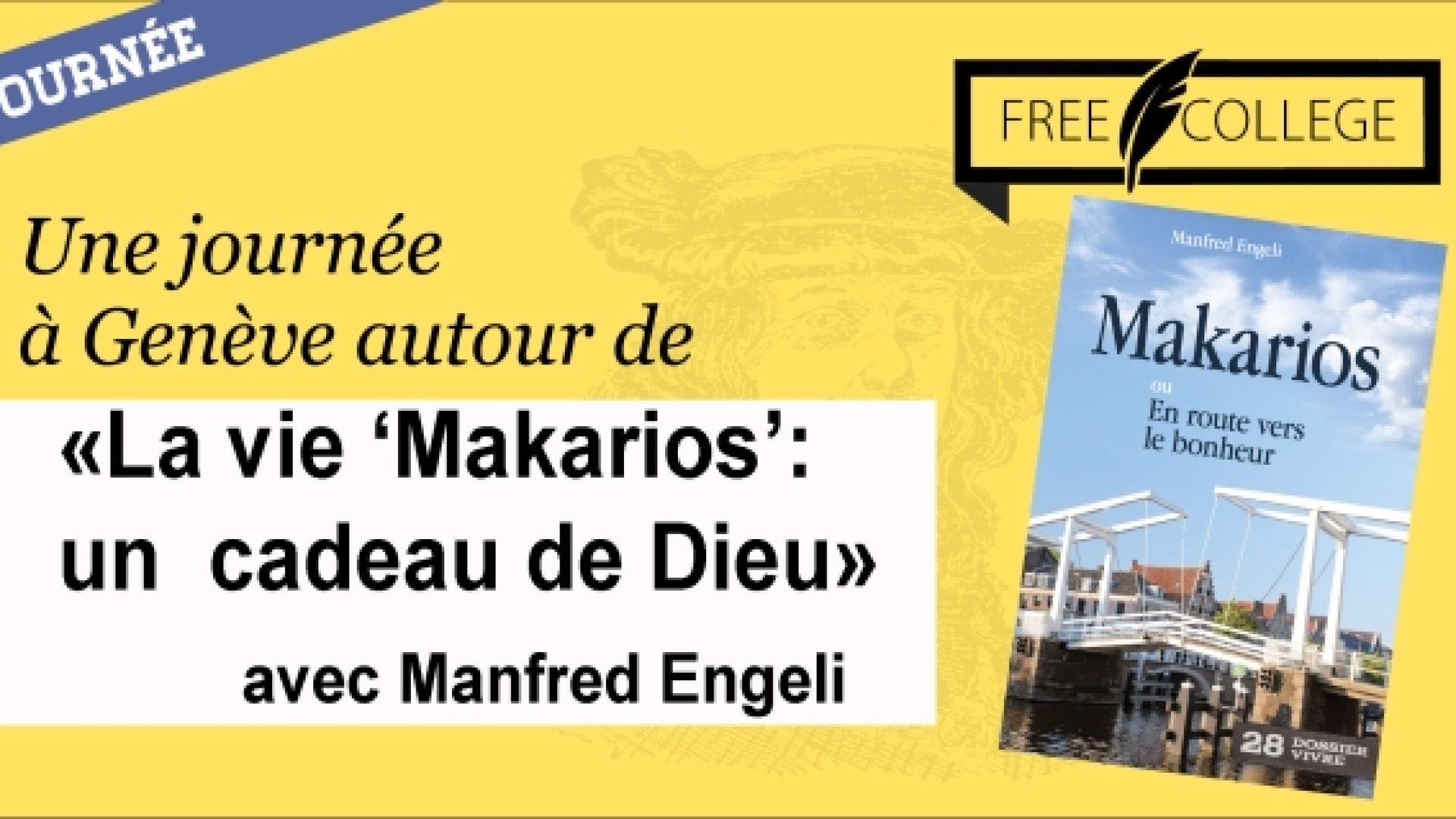 Le 16 juin à Genève: une journée avec Manfred Engeli autour de la «vie Makarios»