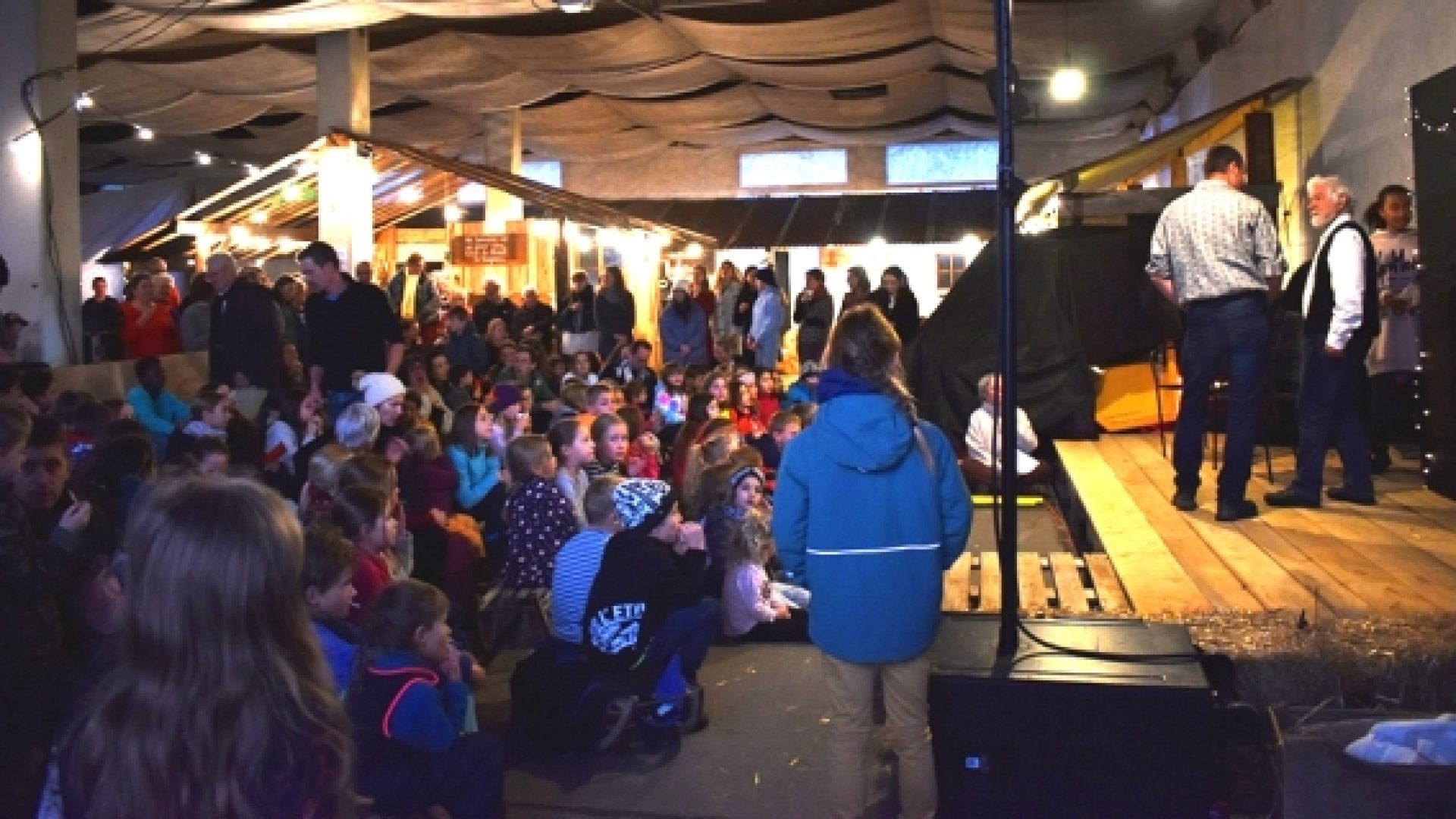 Un Noël pas « vieux jeu » à Château-d'Oex