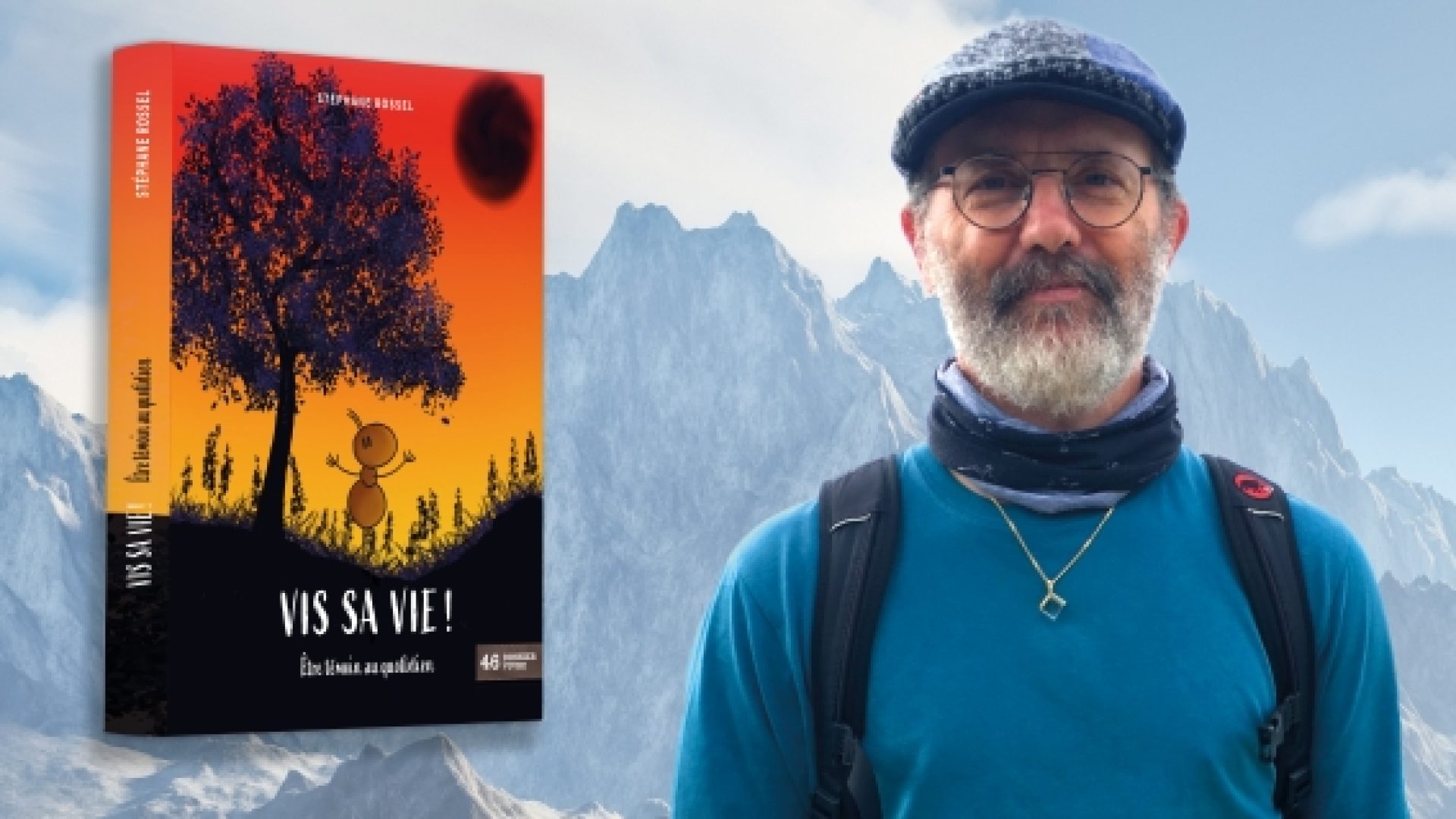 Dossier Vivre 46: le pasteur Stéphane Rossel, moniteur d’alpinisme et cordiste, encourage à témoigner de sa foi