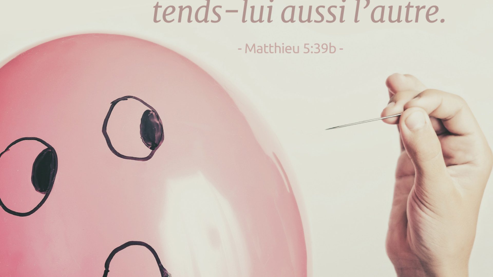 Non-violence – samedi 21 mars