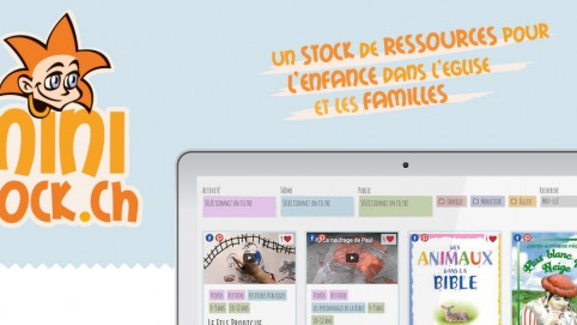Ministock, le site internet au service des animateurs enfance