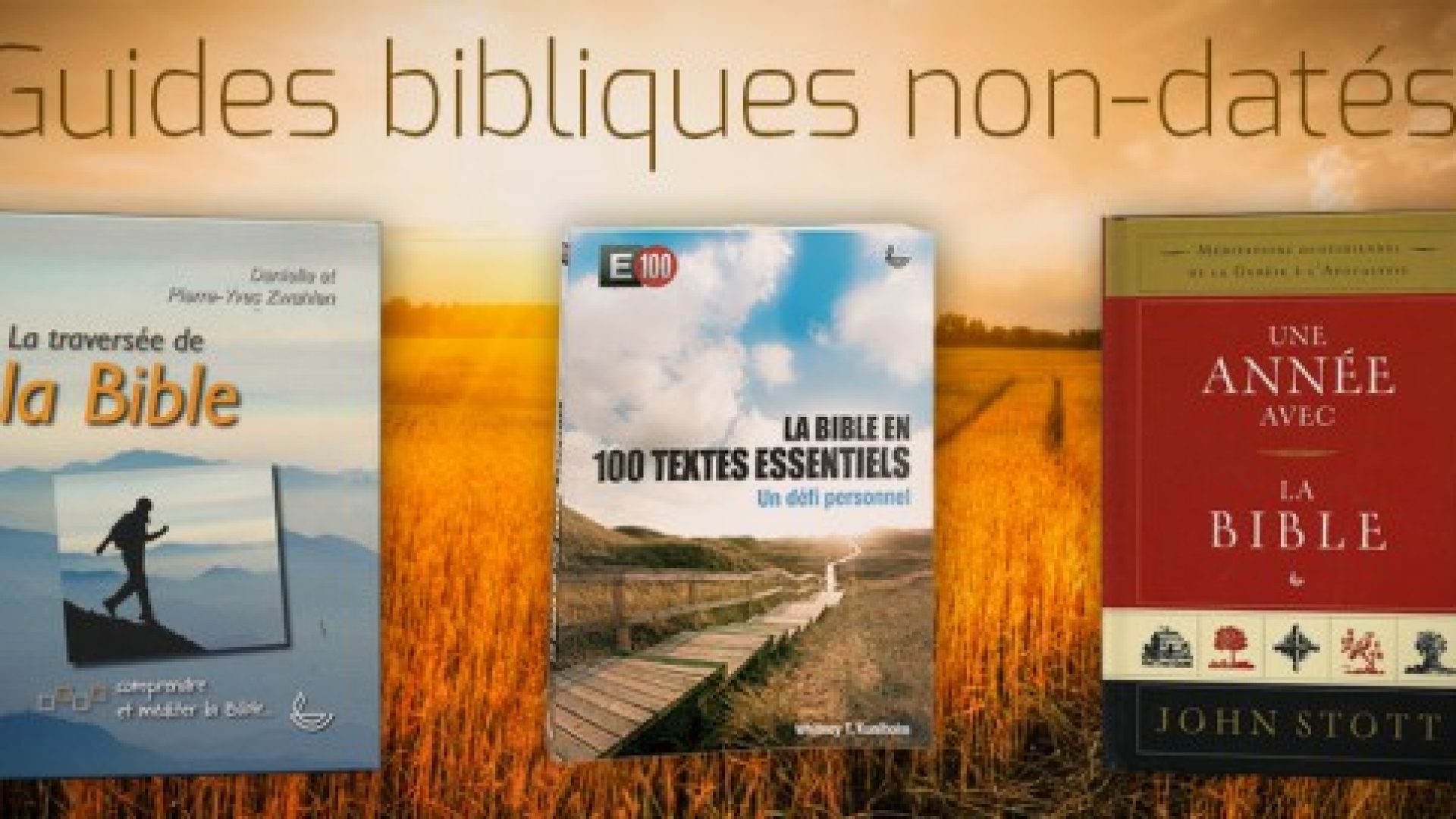 "Renouvelez votre lecture de la Bible grâce aux guides non datés !" par Claude-Alain Baehler