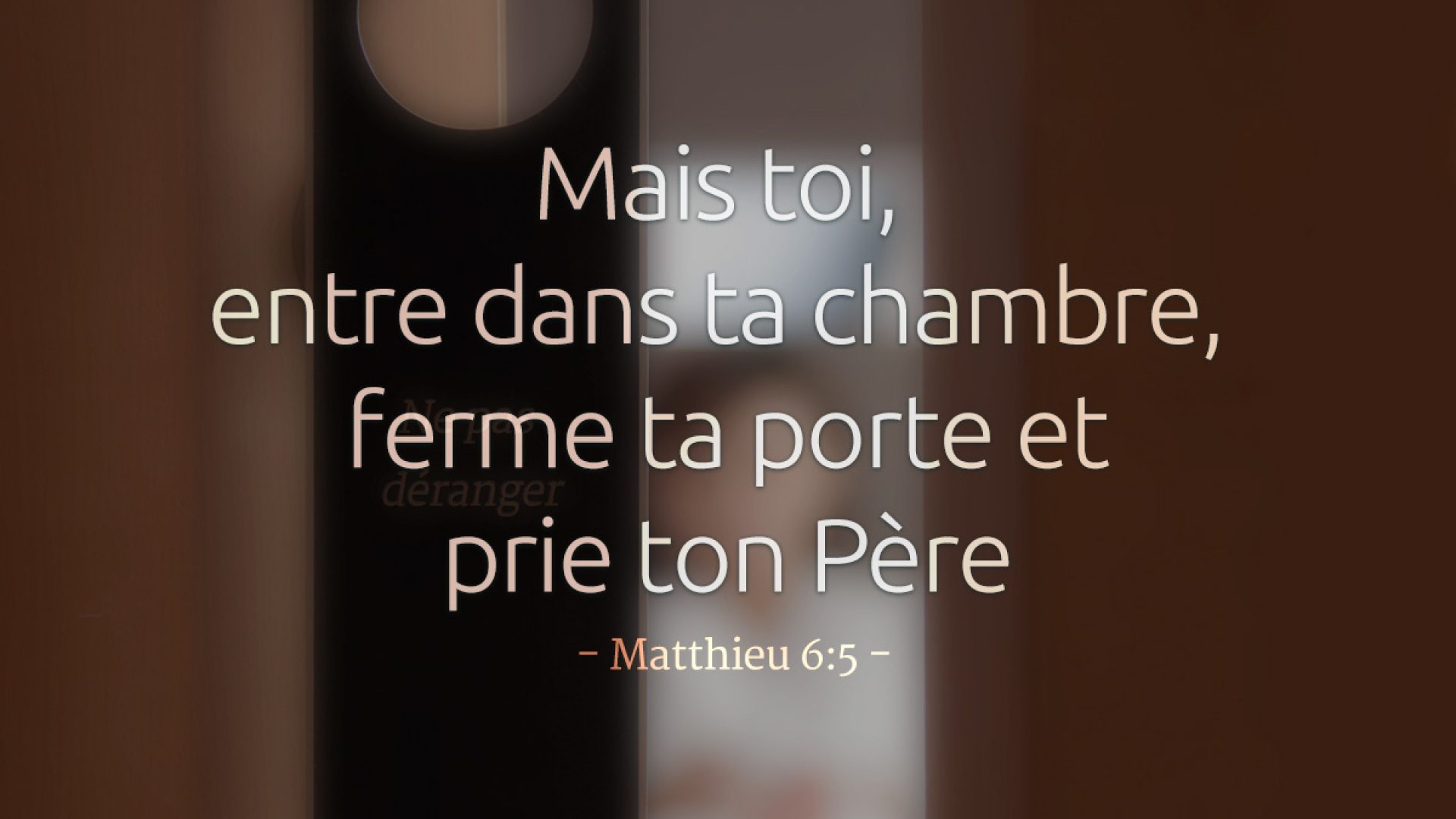 Une prière simple – mardi 24 mars