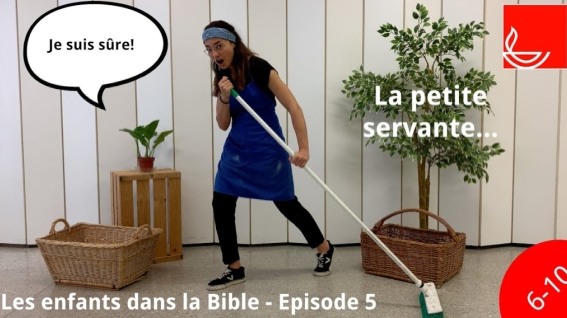 Découvre les enfants de la Bible 5 : La petite servante