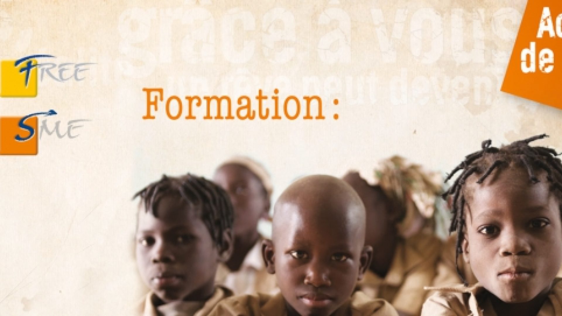 Action de Noël 2016 : la formation au Laos et au Sénégal au cœur de deux projets de la FREE et du SME 