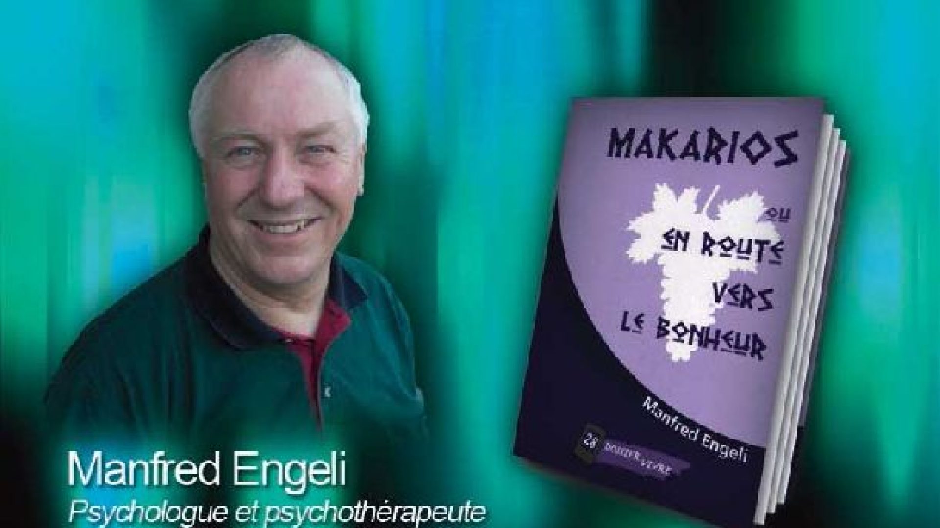 Manfred Engeli et son "Makarios ou en route vers le bonheur" en vidéo (Premier chapitre)
