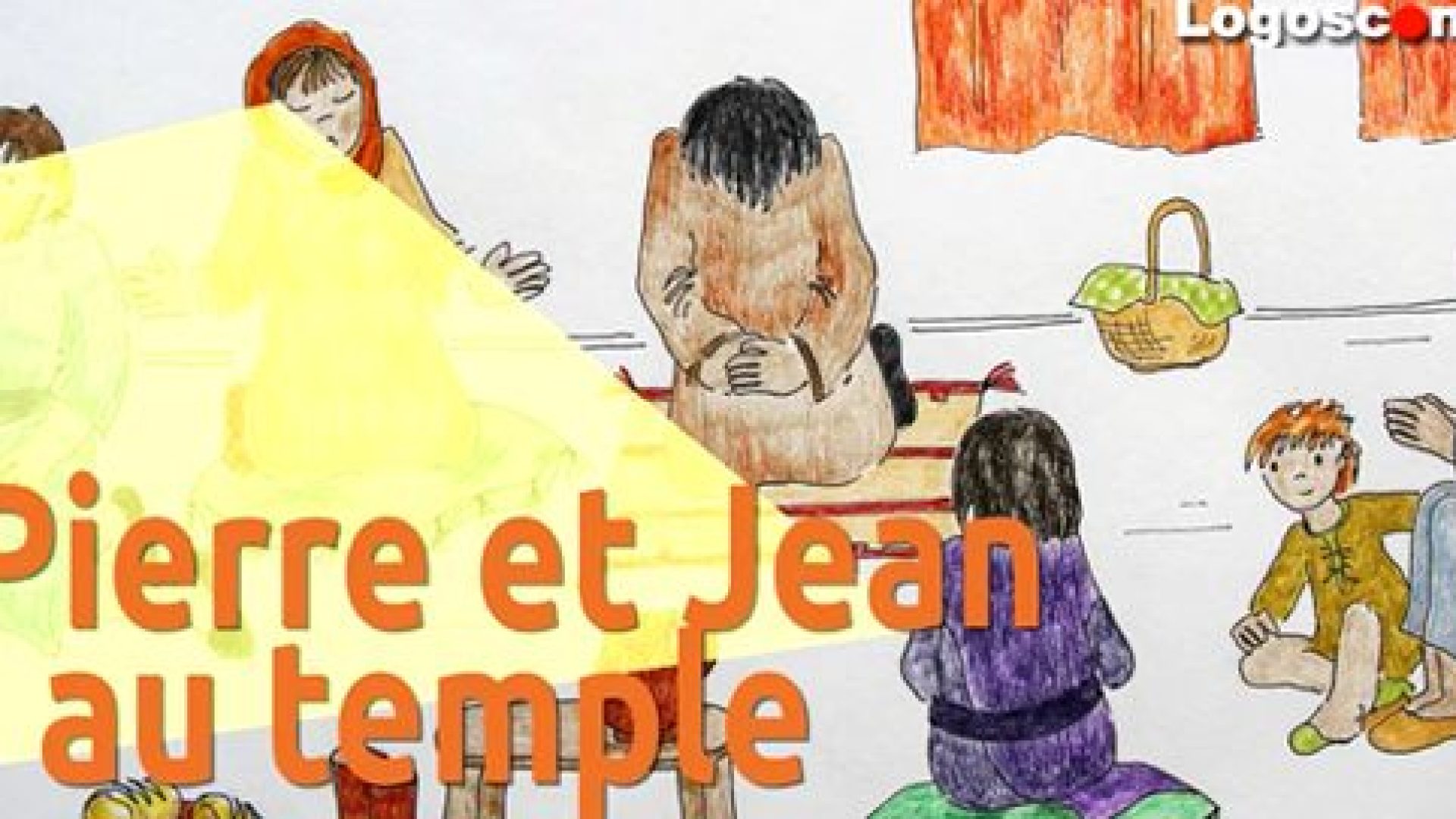 Vidéo pour enfants : Pierre et Jean au temple (Actes 3 et 4) par Martine et Henri Bacher