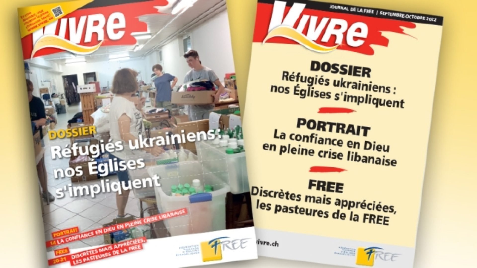 Le dernier numéro du journal Vivre est arrivé