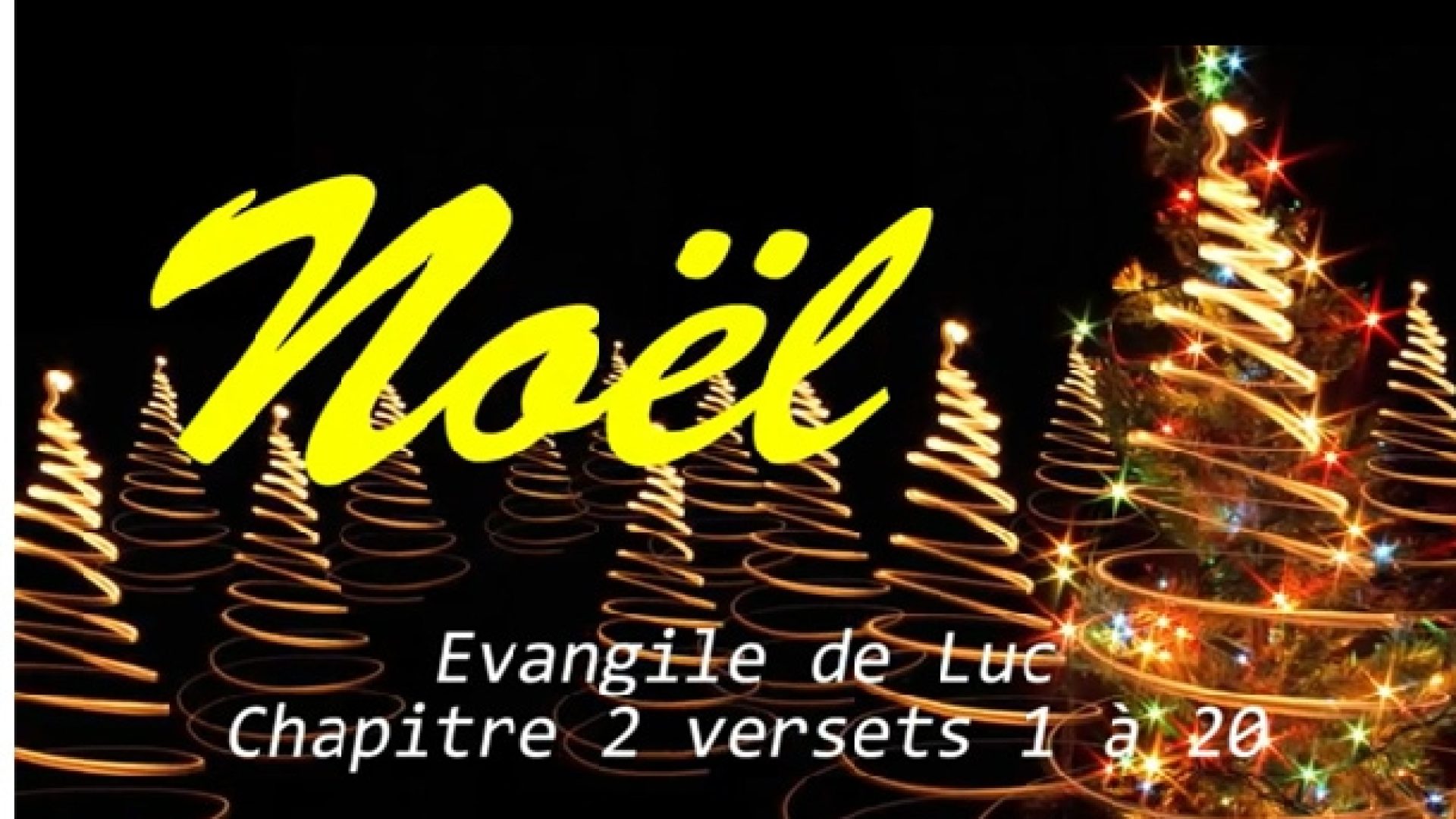 Un clip de Logoscom pour le récit de Noël selon Luc