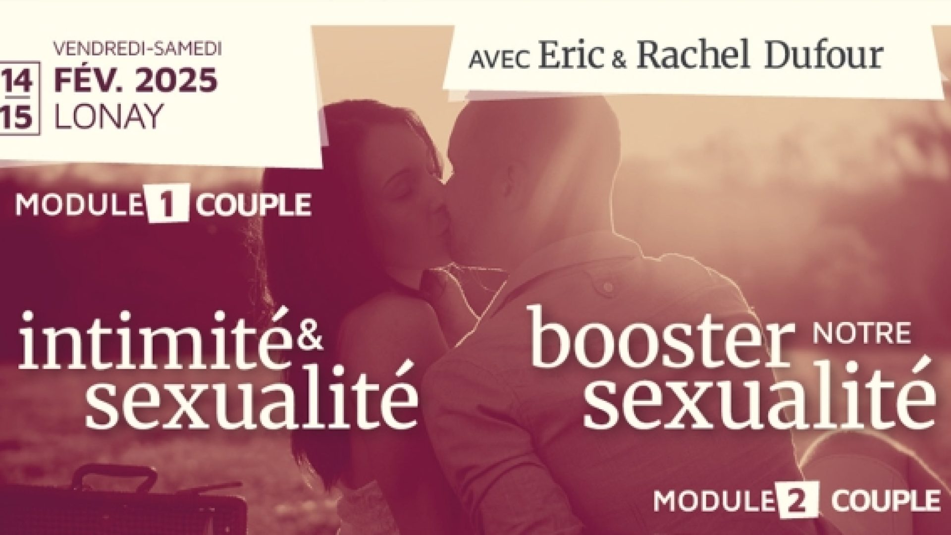 Un séminaire sur la sexualité en trois volets : couples, célibataires et ados & parents