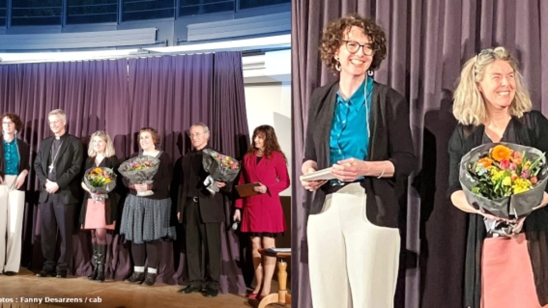 Remise du Prix catholique des médias à Gabrielle Desarzens