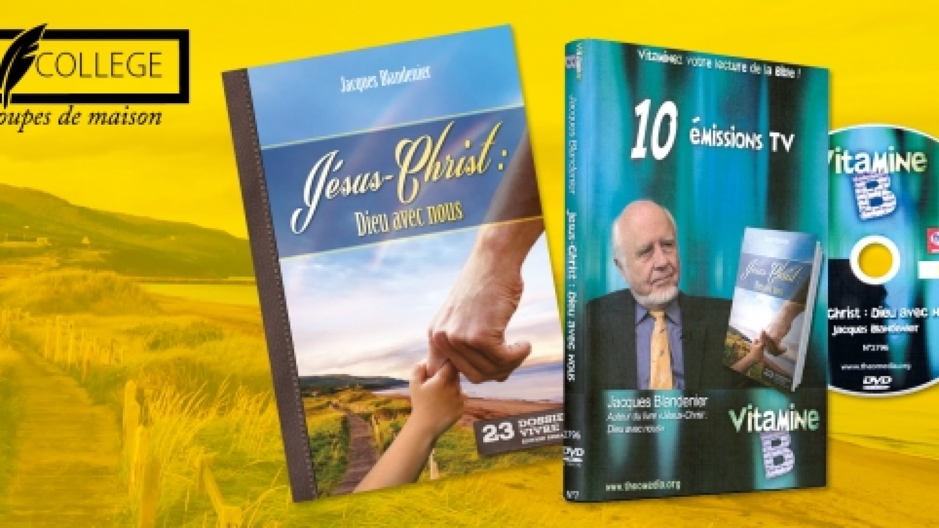 FREE COLLEGE groupes de maison : 10 parcours bibliques autour de Jésus-Christ avec Jacques Blandenier