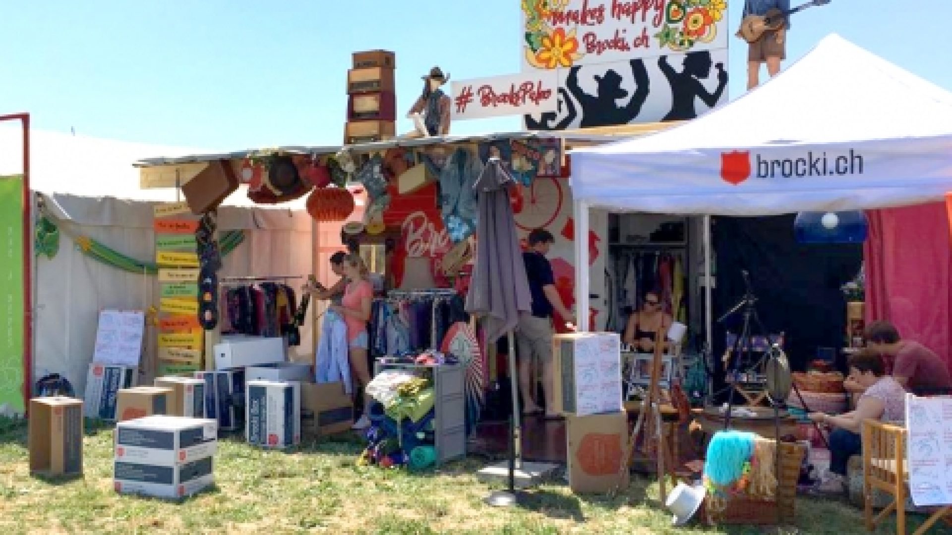 Paléo à Nyon : l’Armée du salut tiendra le seul magasin de seconde main du site