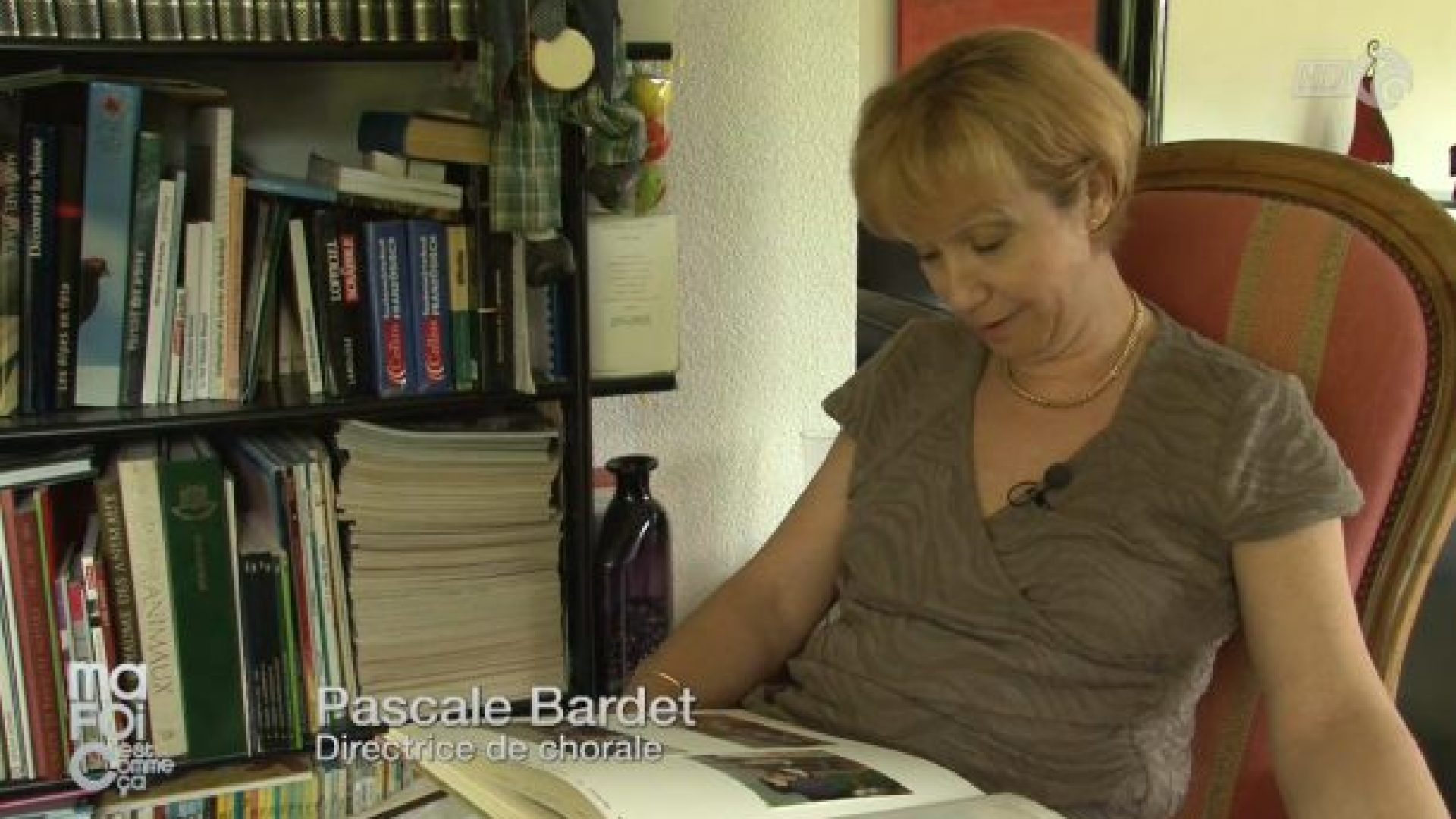 Ma foi c’est comme ça tire le portrait de Pascale Bardet, directrice de la chorale gospel de la Rochette