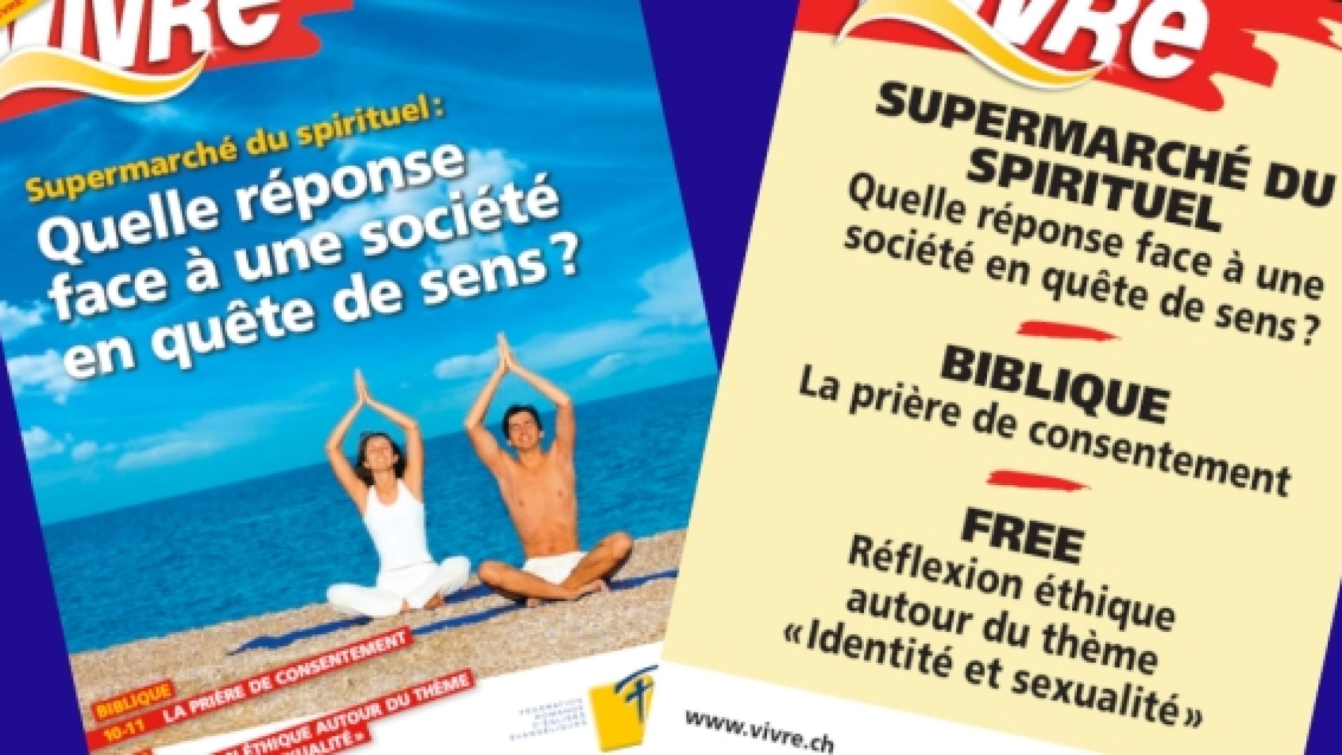 Le dernier numéro du journal Vivre est arrivé