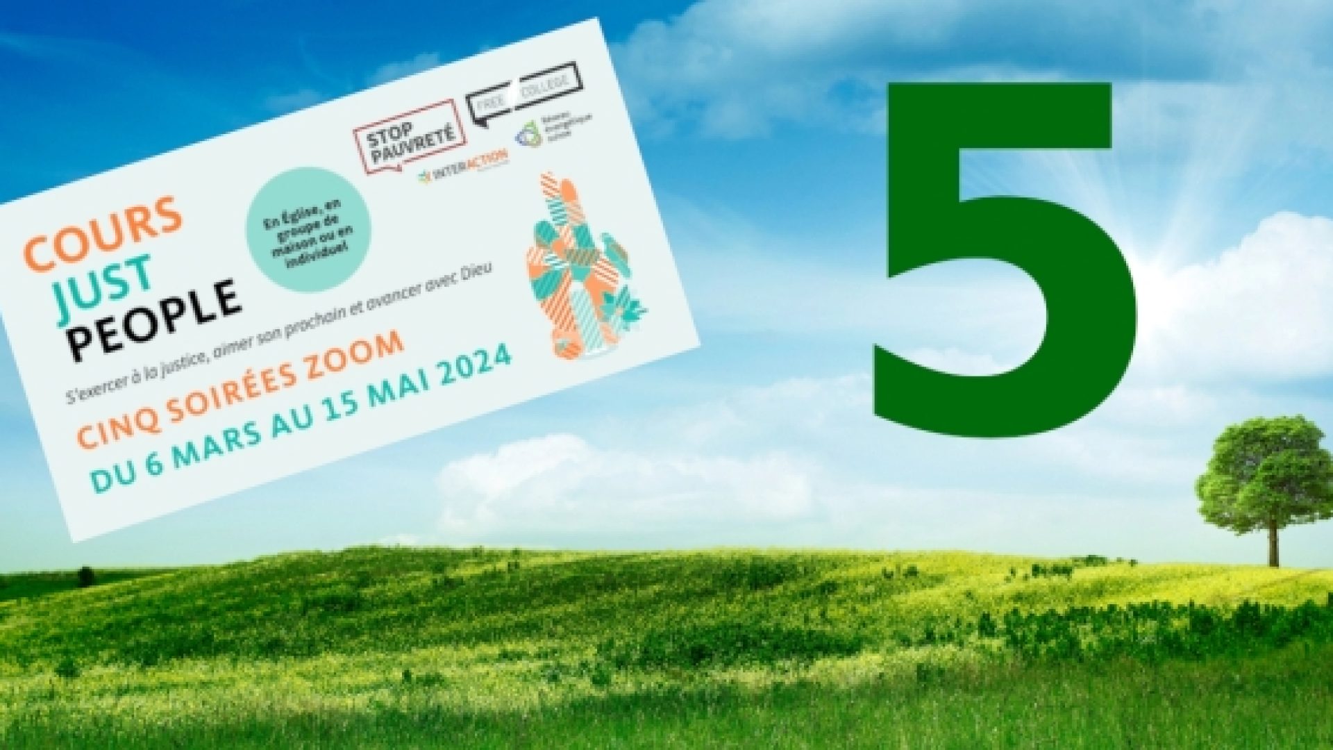 Cours Just People (5) : le changement commence au niveau individuel