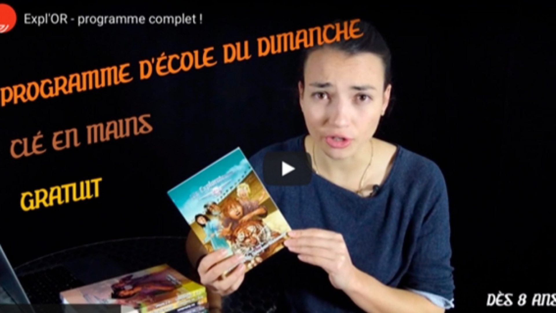 Programme d’école du dimanche Expl’Or