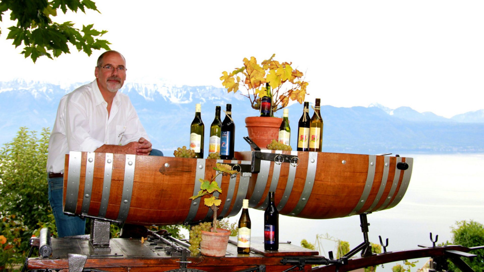 Alain Chollet : «J’élève mes vins en musique!»