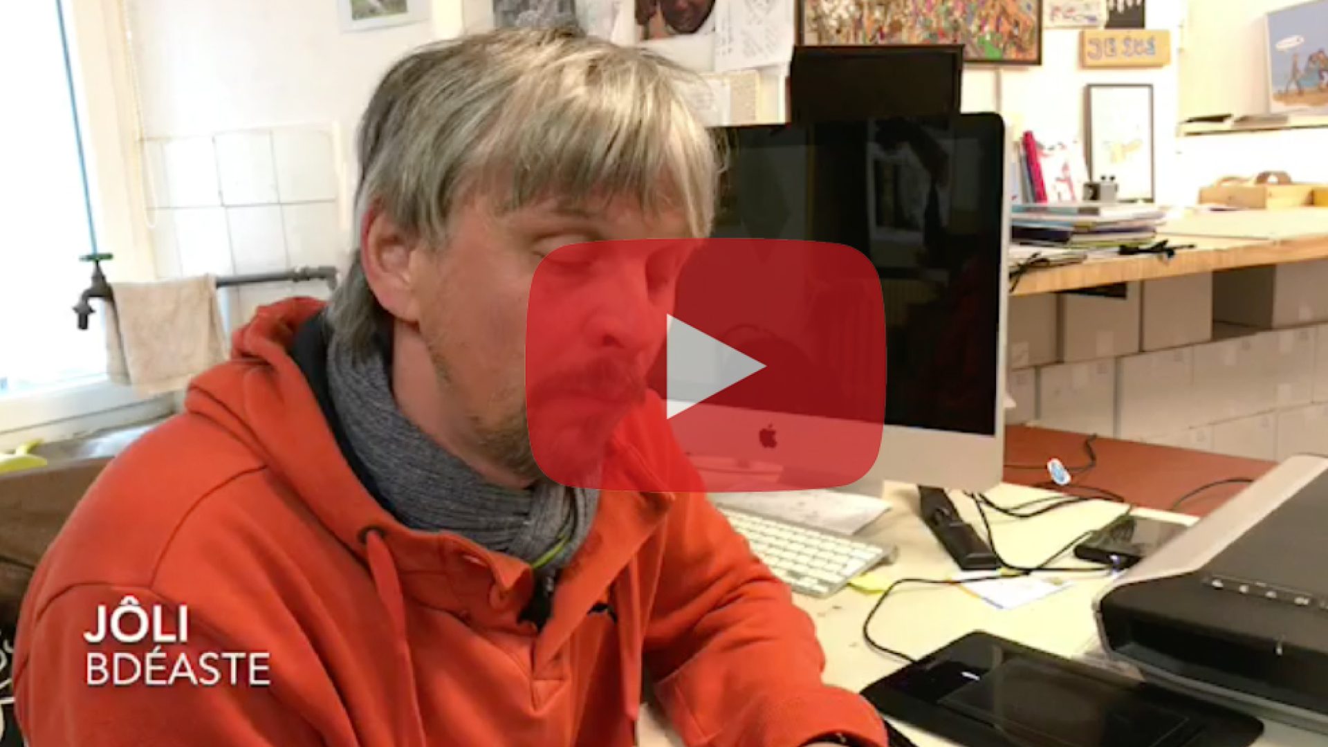 Jôli lance sa deuxième BD : "Sam et Salem, migrant"