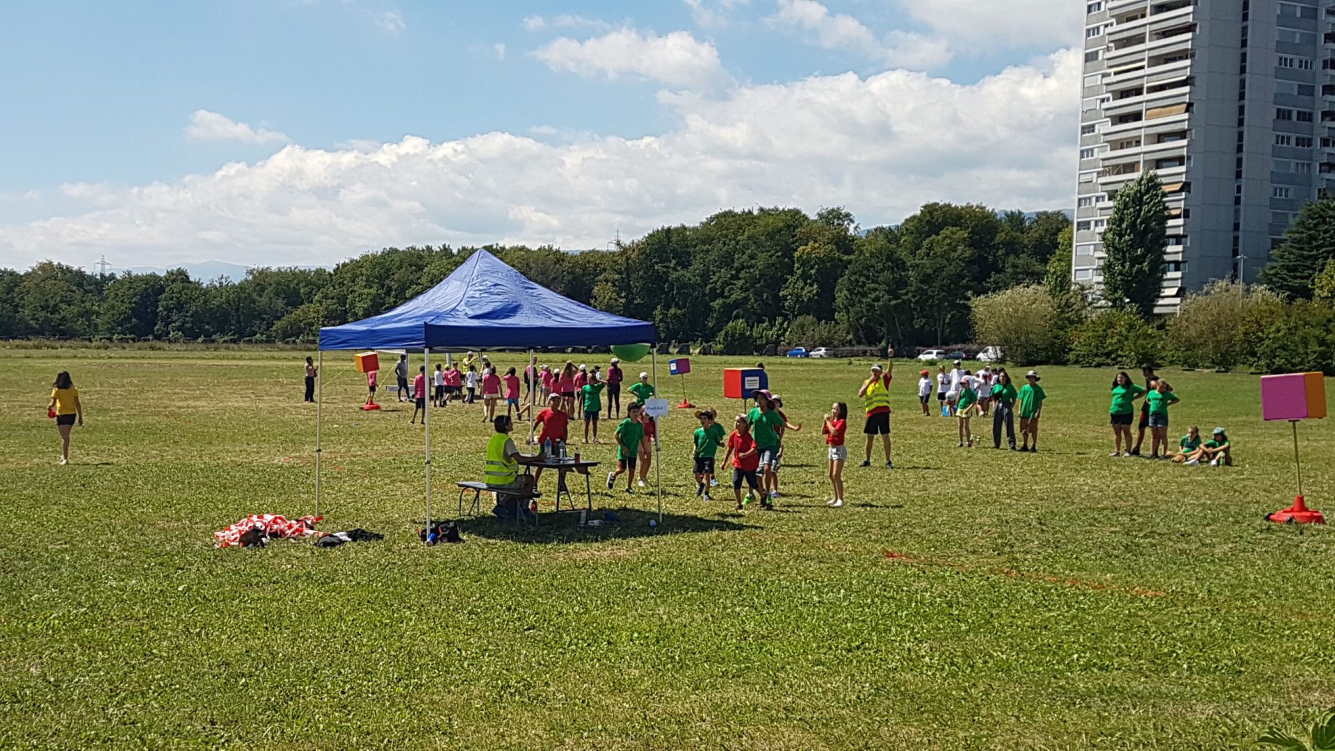 KidsGames à Gland : 200 enfants vivent les joies du sport