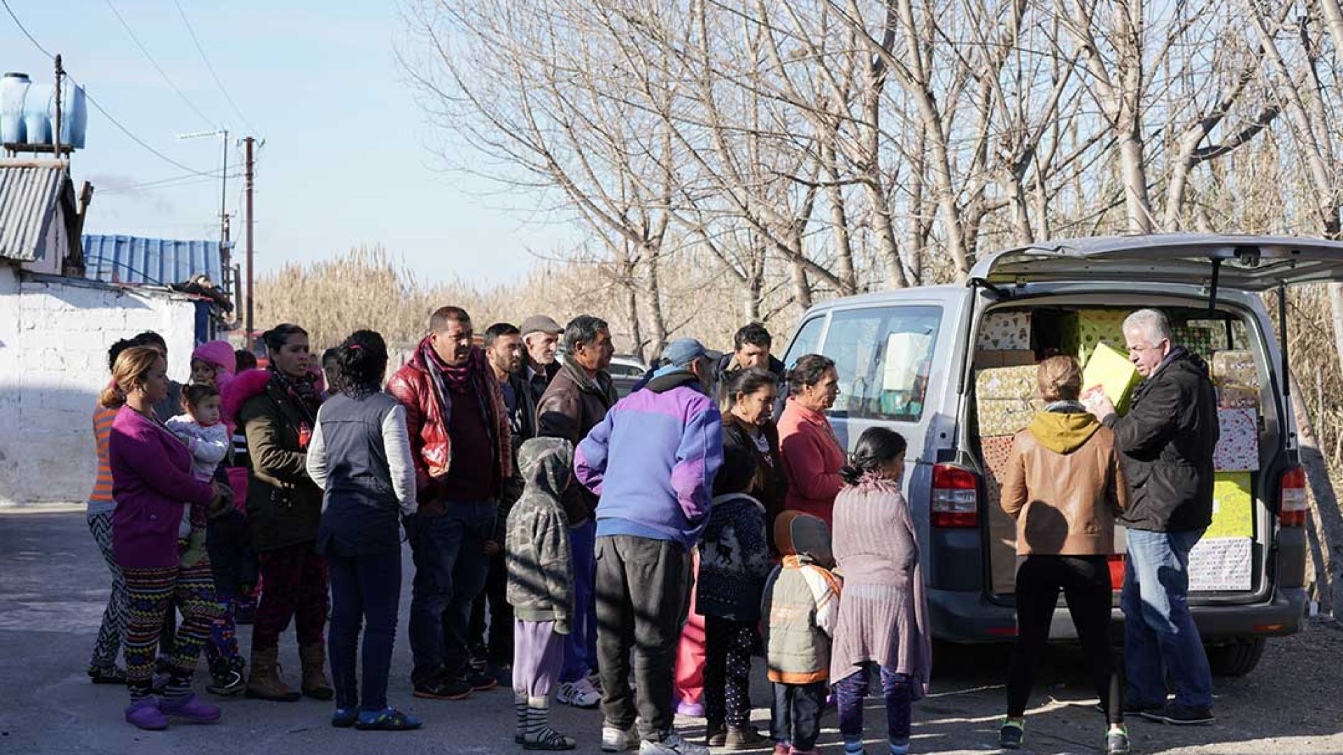 Année record pour les paquets de Noël à destination de l’Est