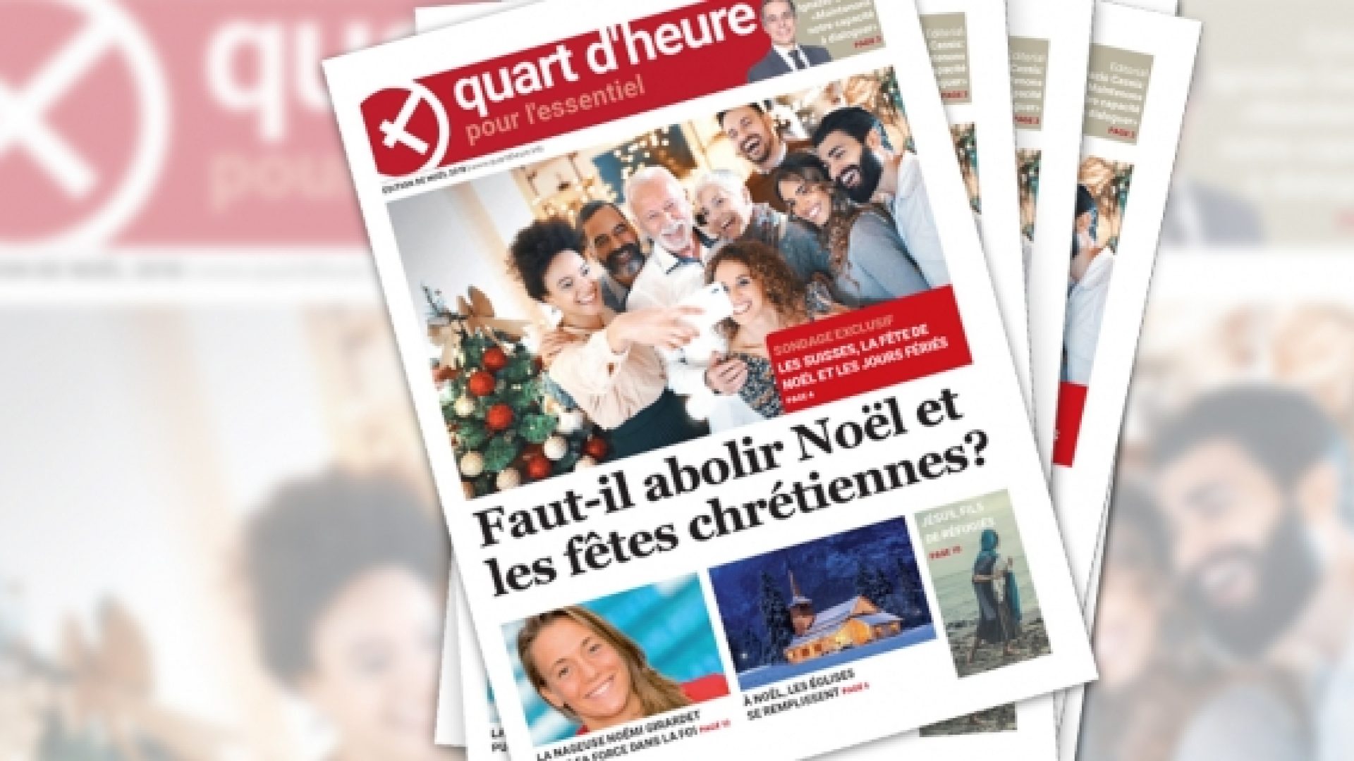 Noël 2018 : une nouvelle édition du « Quart d’heure pour l’essentiel »