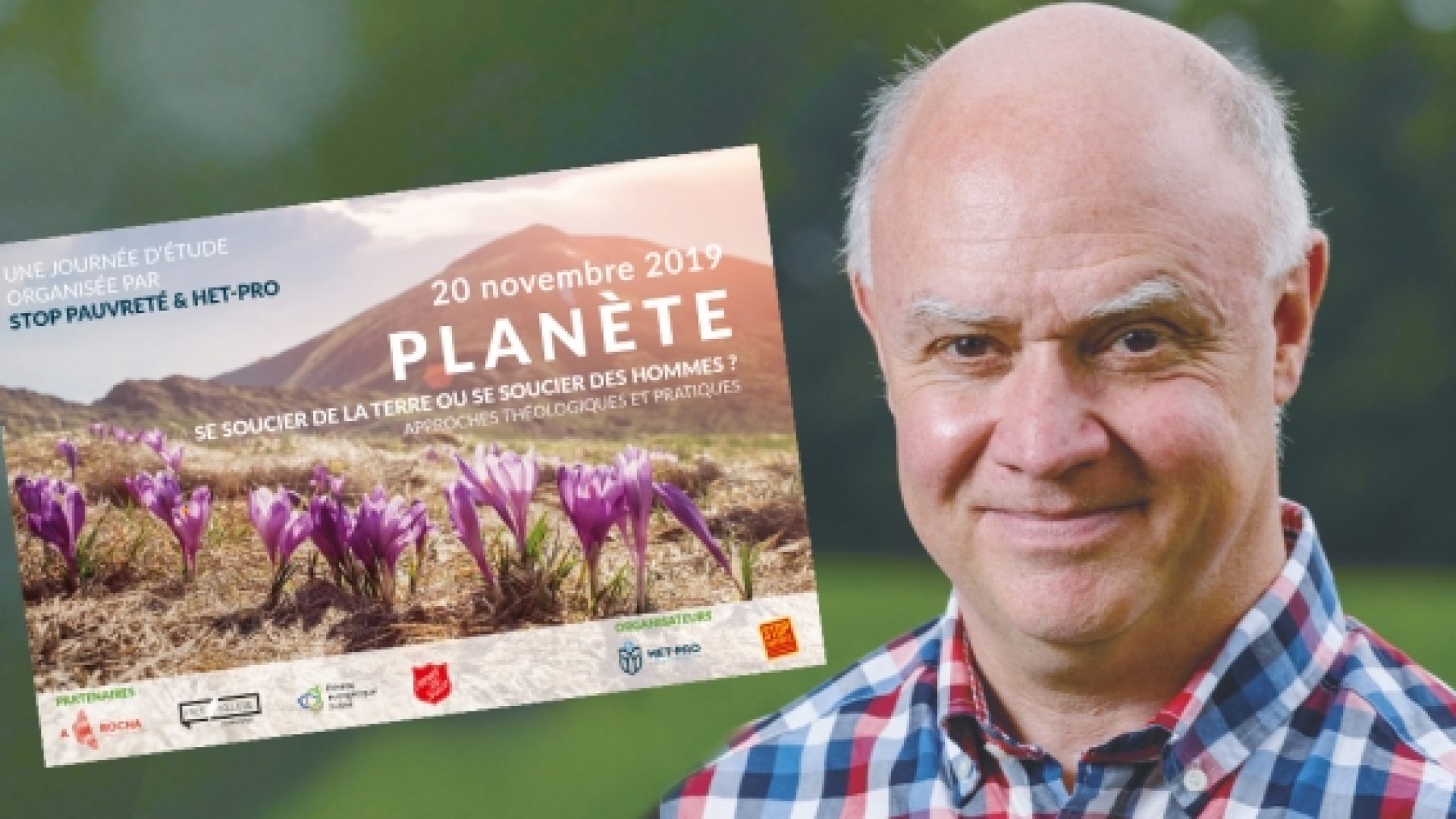 Le 20 novembre : journée d’études HET-PRO « Se soucier de la terre ou se soucier des hommes ? » avec Dave Bookless